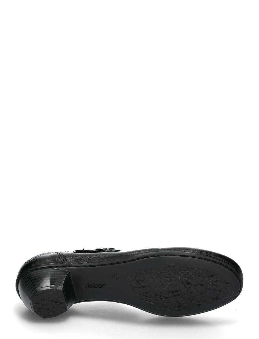 Rieker - 41756-00 - augstpapēžu kurpes - black - 4