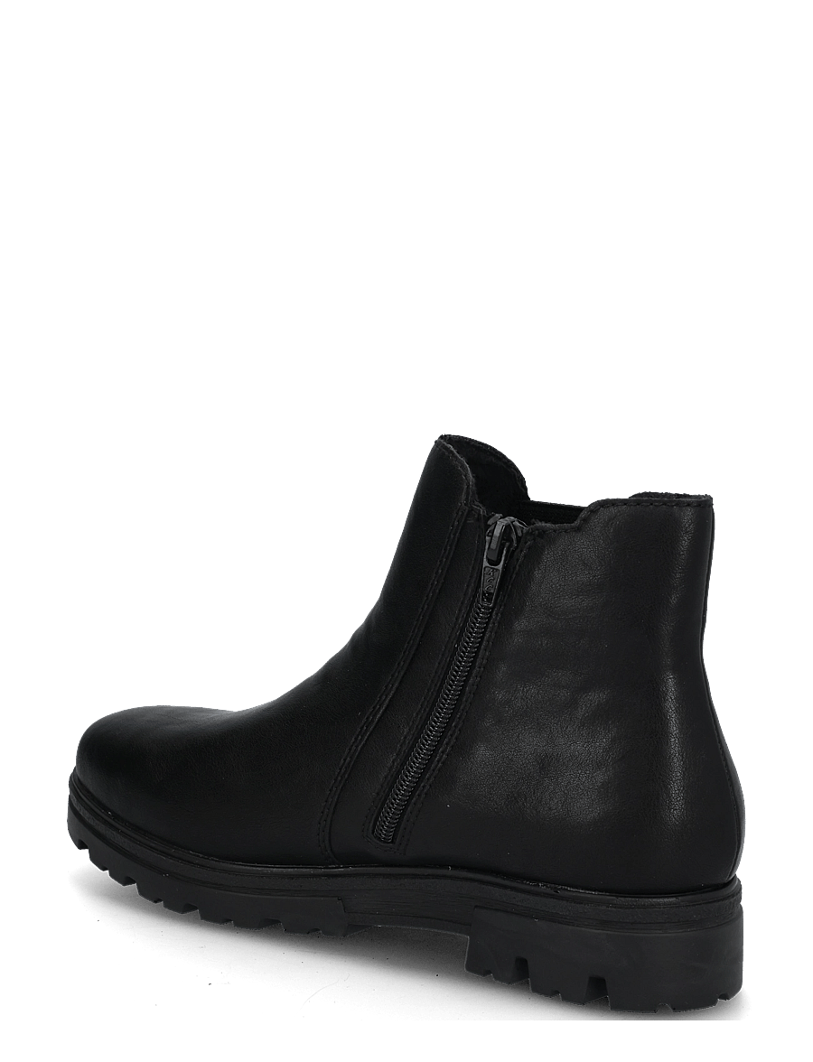 Rieker - 43072-00 - madalad poolsaapad - black - 1