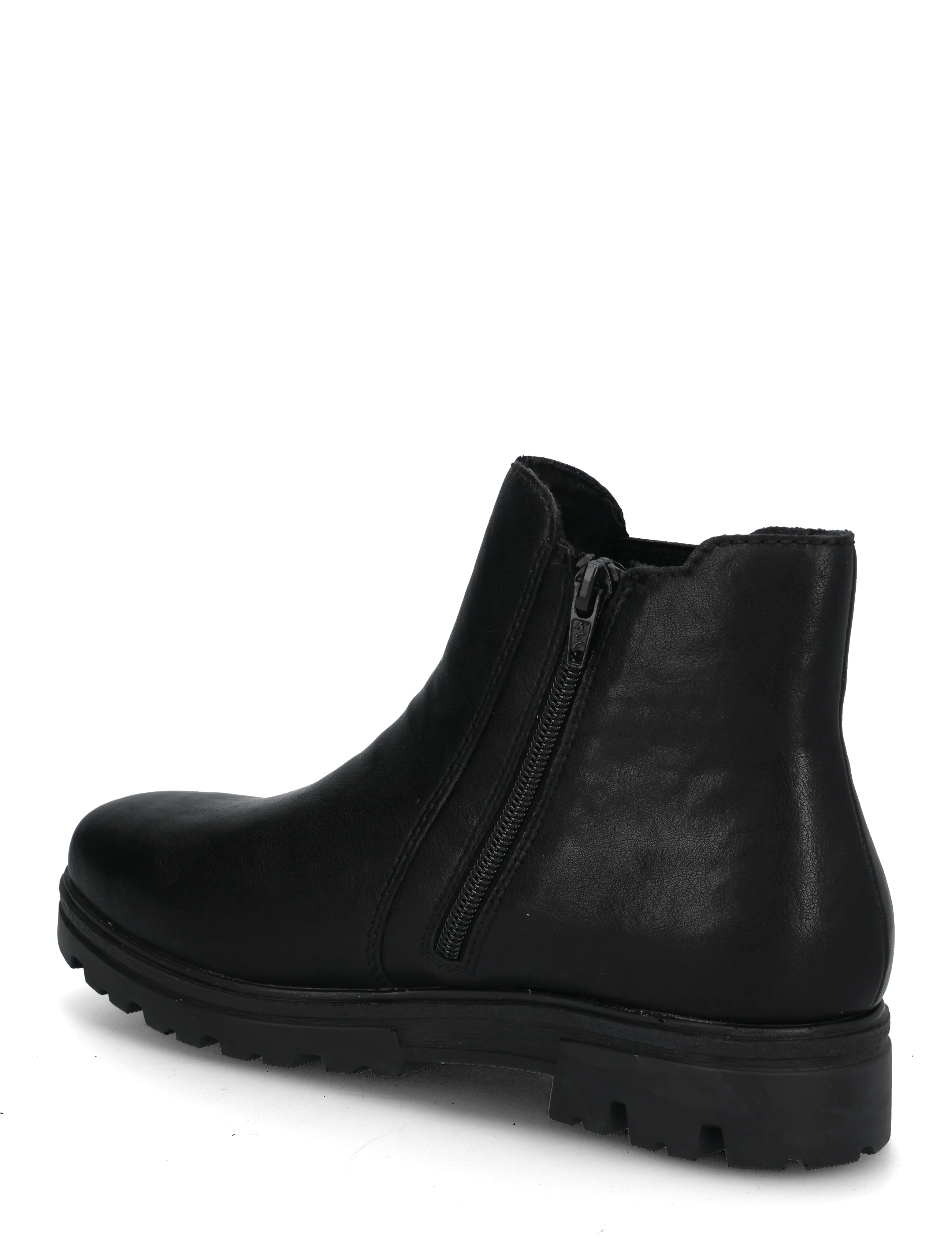 Rieker - 43072-22 - flade ankelstøvler - black - 1