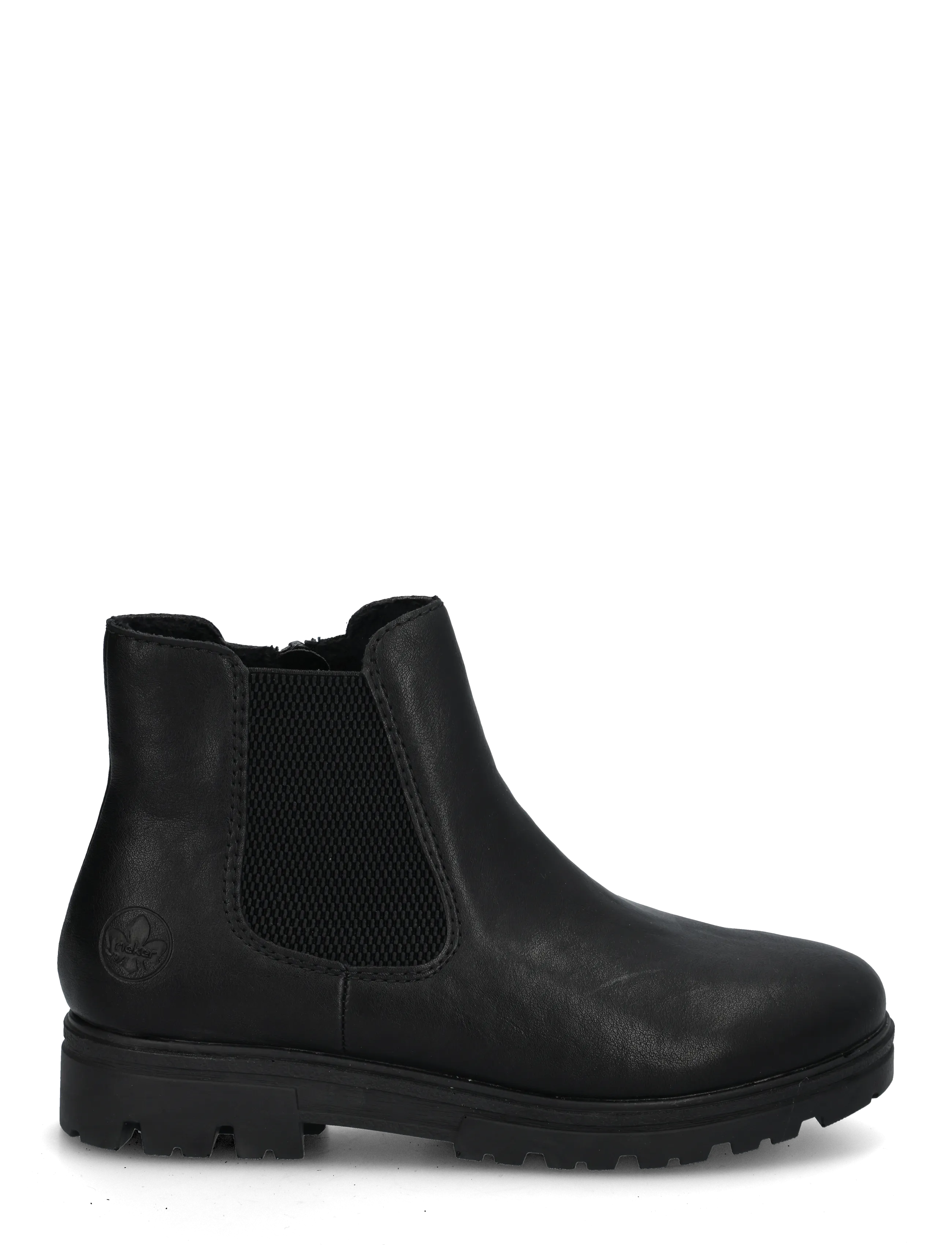 Rieker - 43072-22 - flade ankelstøvler - black - 2