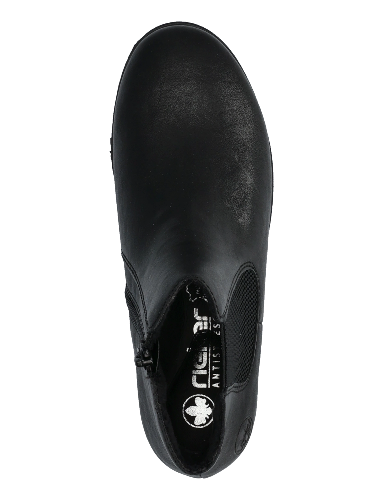 Rieker - 43072-00 - madalad poolsaapad - black - 3