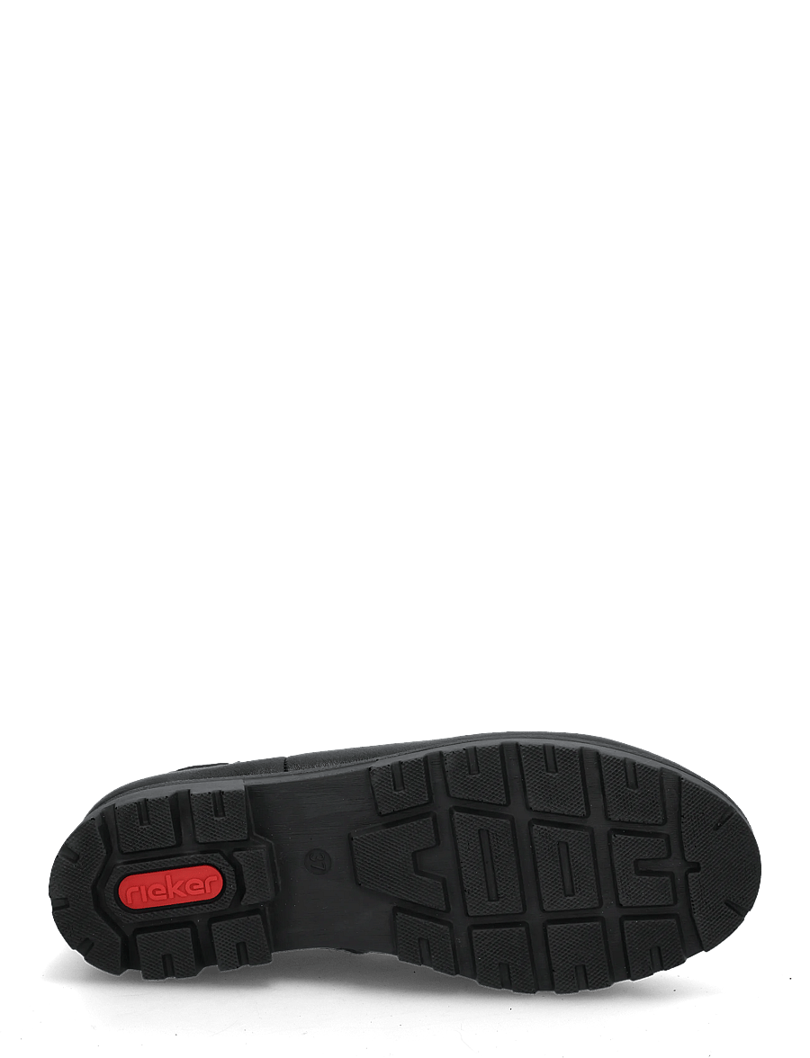 Rieker - 43072-22 - flade ankelstøvler - black - 4