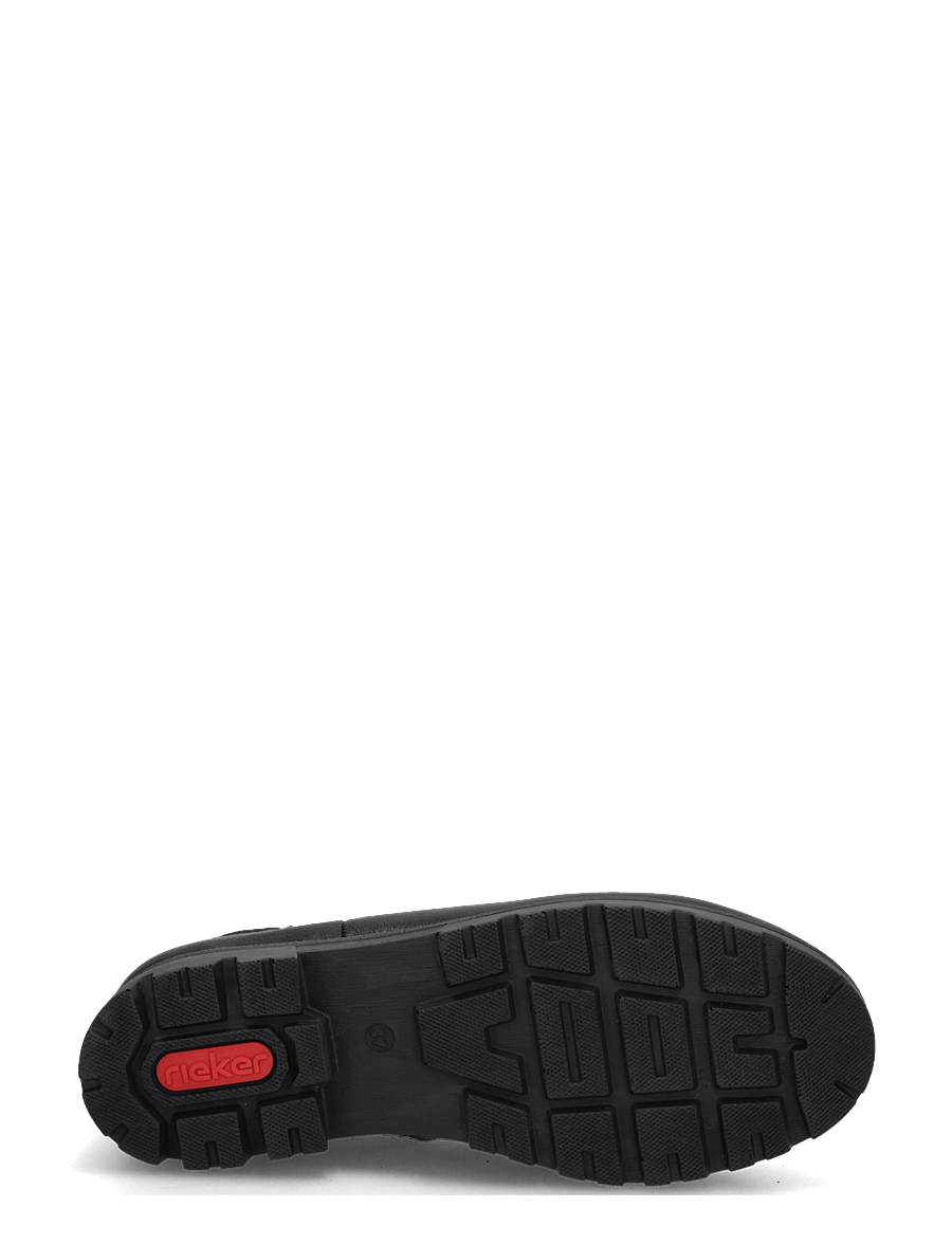 Rieker - 43072-00 - madalad poolsaapad - black - 4