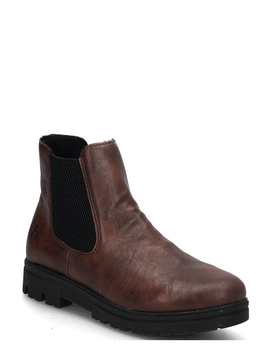 Rieker - 43072-22 - flade ankelstøvler - brown - 0