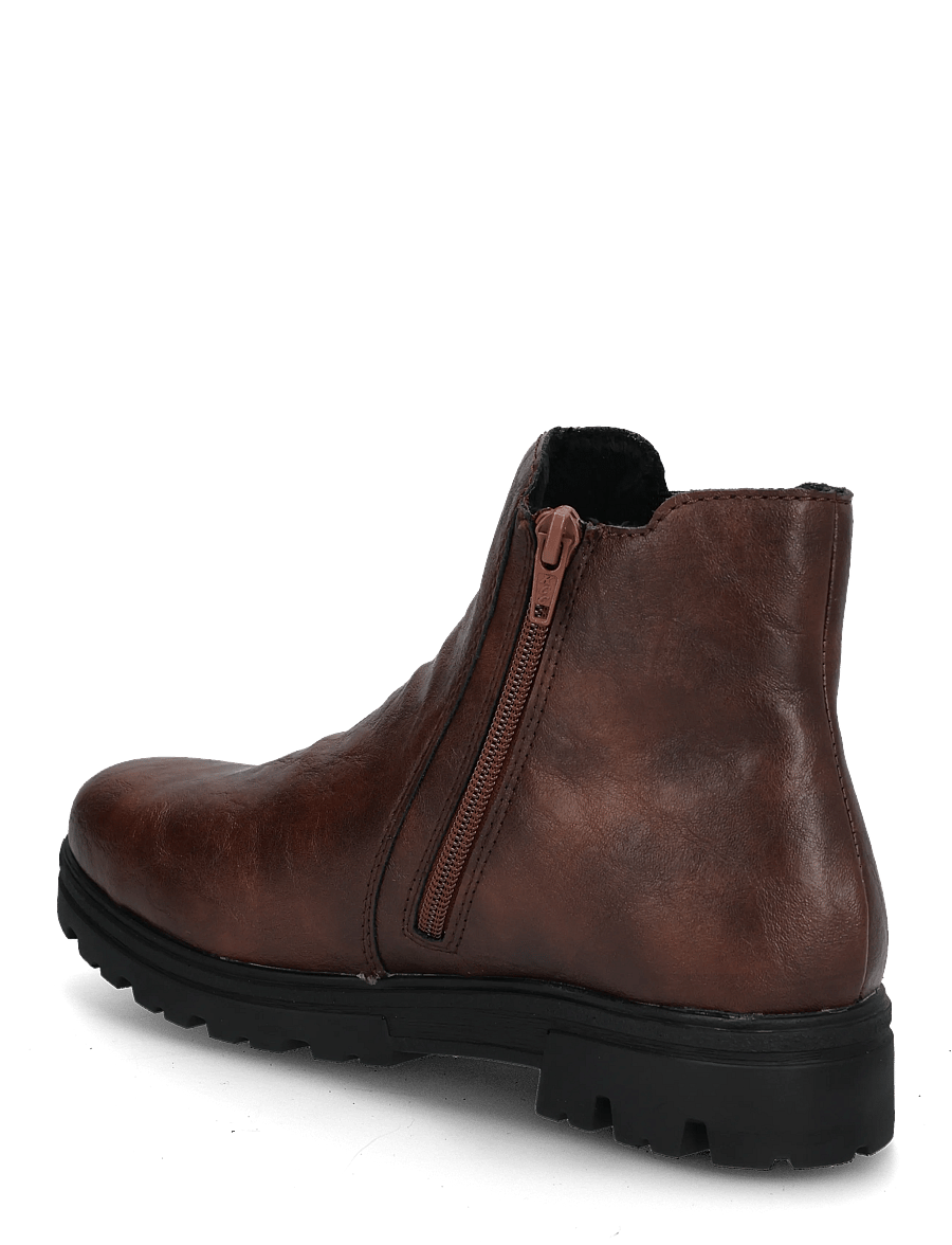Rieker - 43072-22 - flache stiefeletten - brown - 1