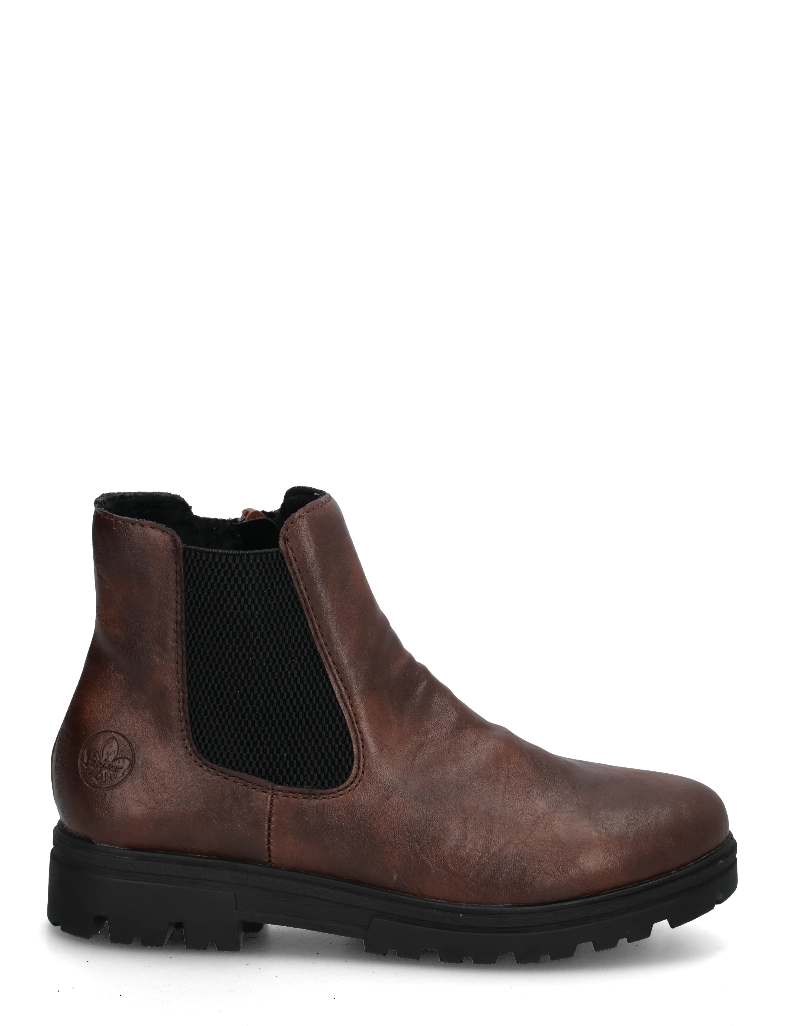 Rieker - 43072-22 - flache stiefeletten - brown - 2