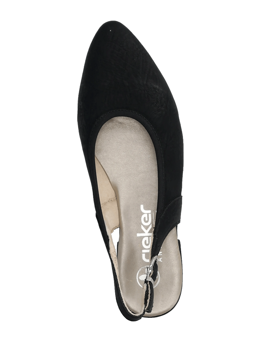 Rieker - Rieker Ladies shoes 43161-00 Black - fashion trends - black - 3