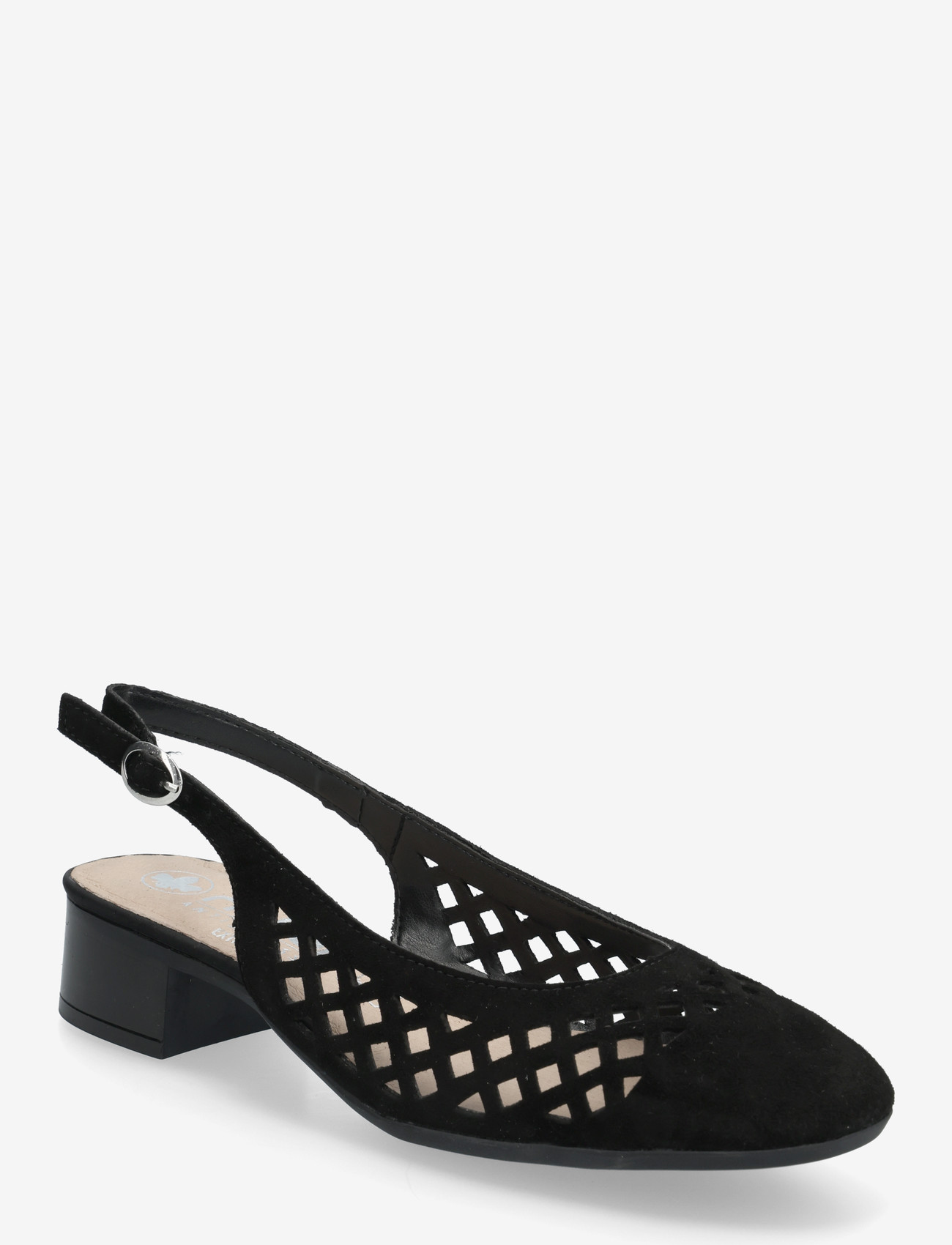 Rieker - 43457-00 - slingbacks med hæle - black - 0