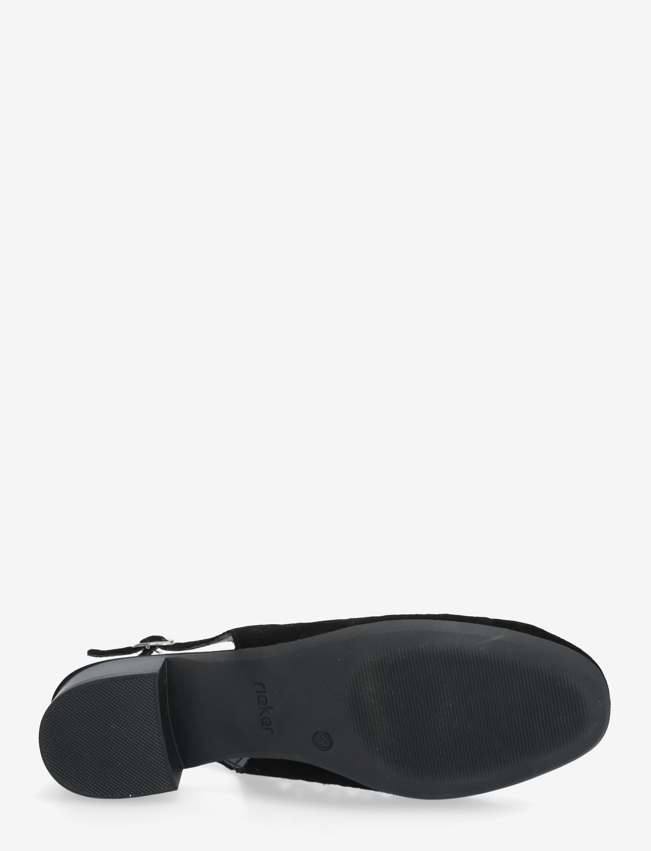 Rieker - 43457-00 - slingbacks med hæle - black - 4