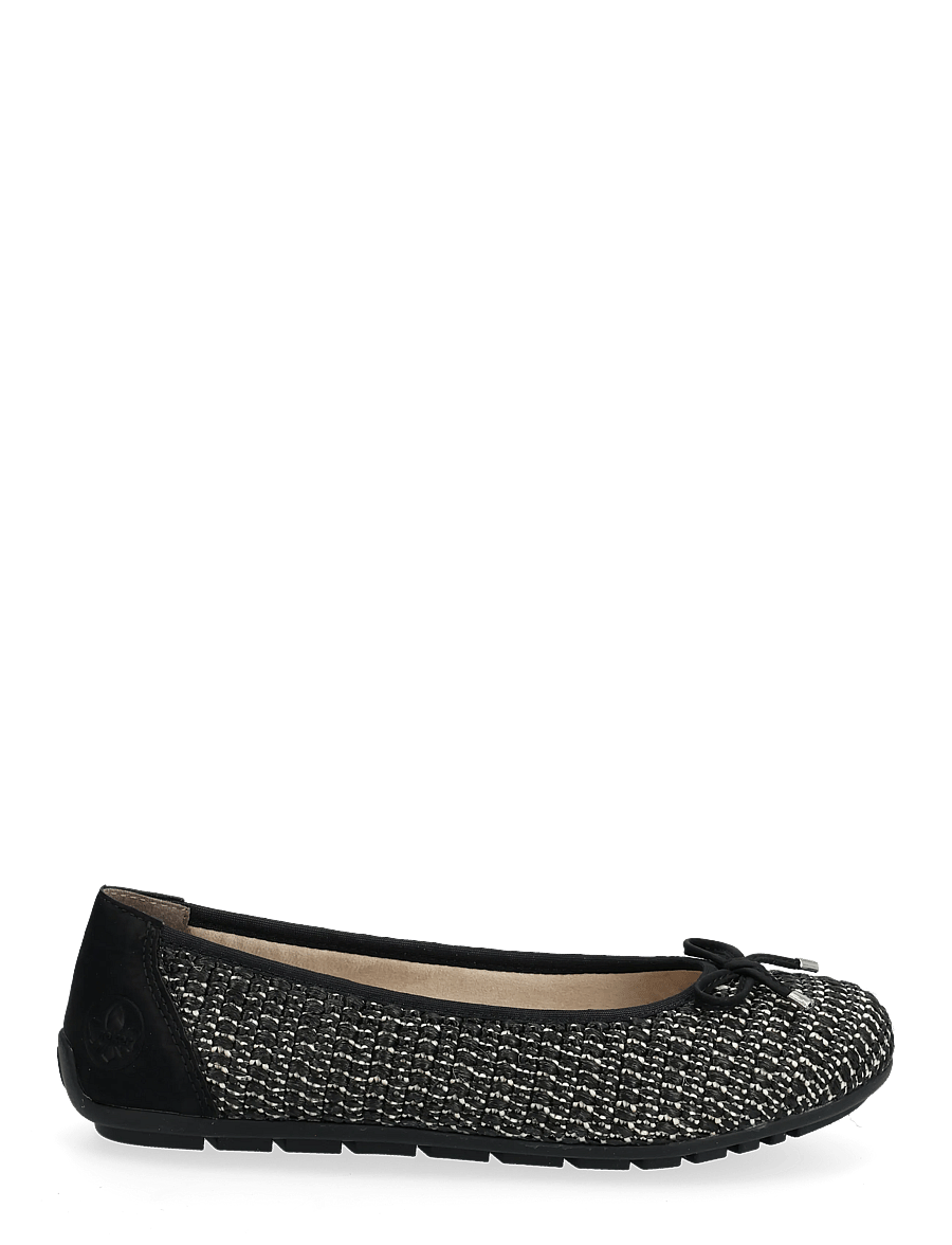 Rieker - 43850 - modetrender - black combination - 1