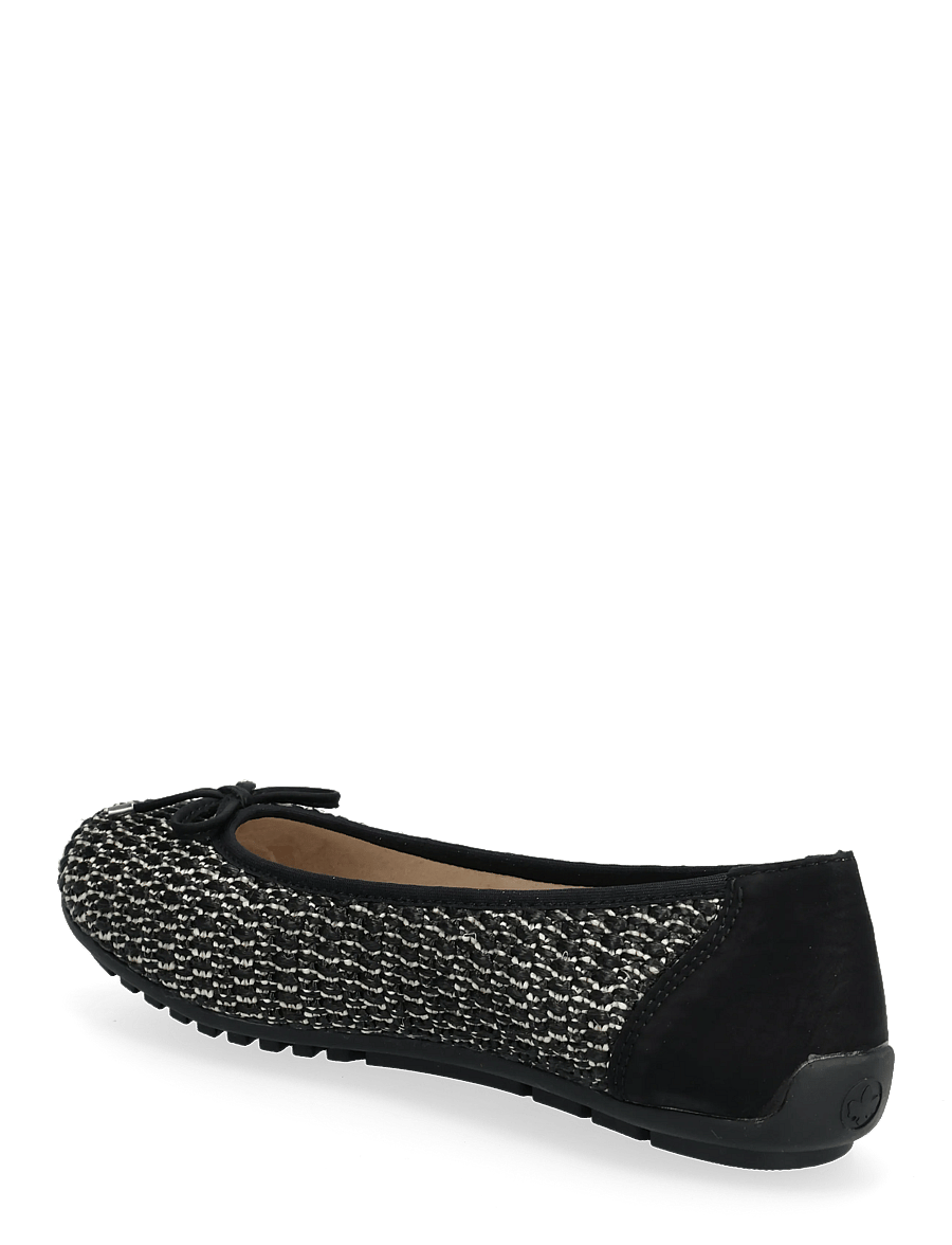 Rieker - 43850 - modetrender - black combination - 2