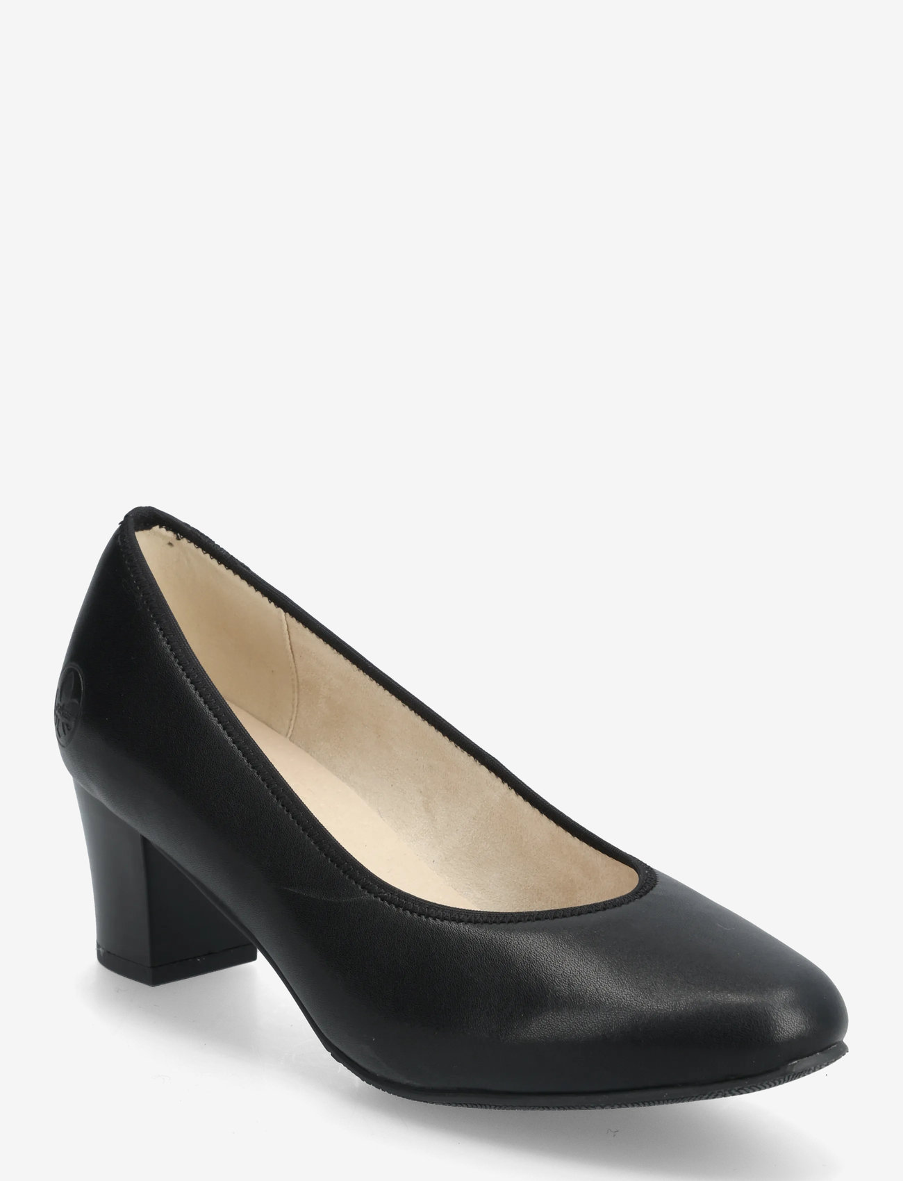 Rieker - 44650-03 - pumps - black leather - 0