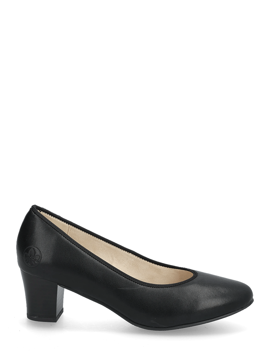 Rieker - 44650-03 - pumps - black leather - 1