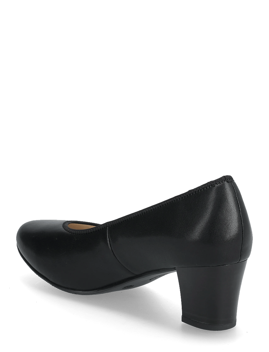 Rieker - 44650-03 - pumps - black leather - 2
