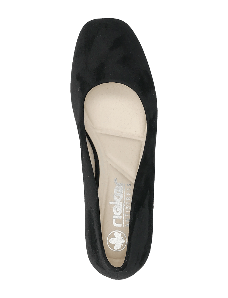Rieker - 44750 - pumps skór - black - 3