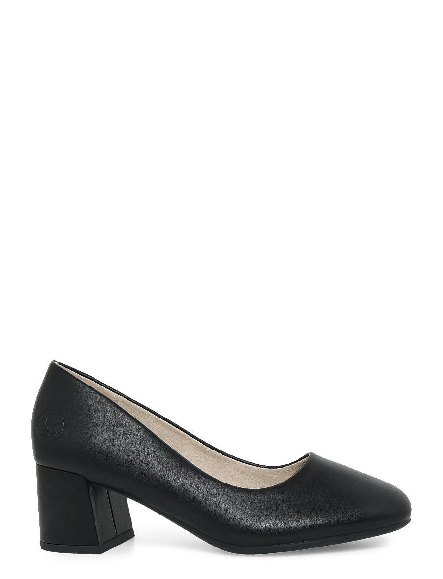 Rieker - 44750-04 - pumps - black leather - 2