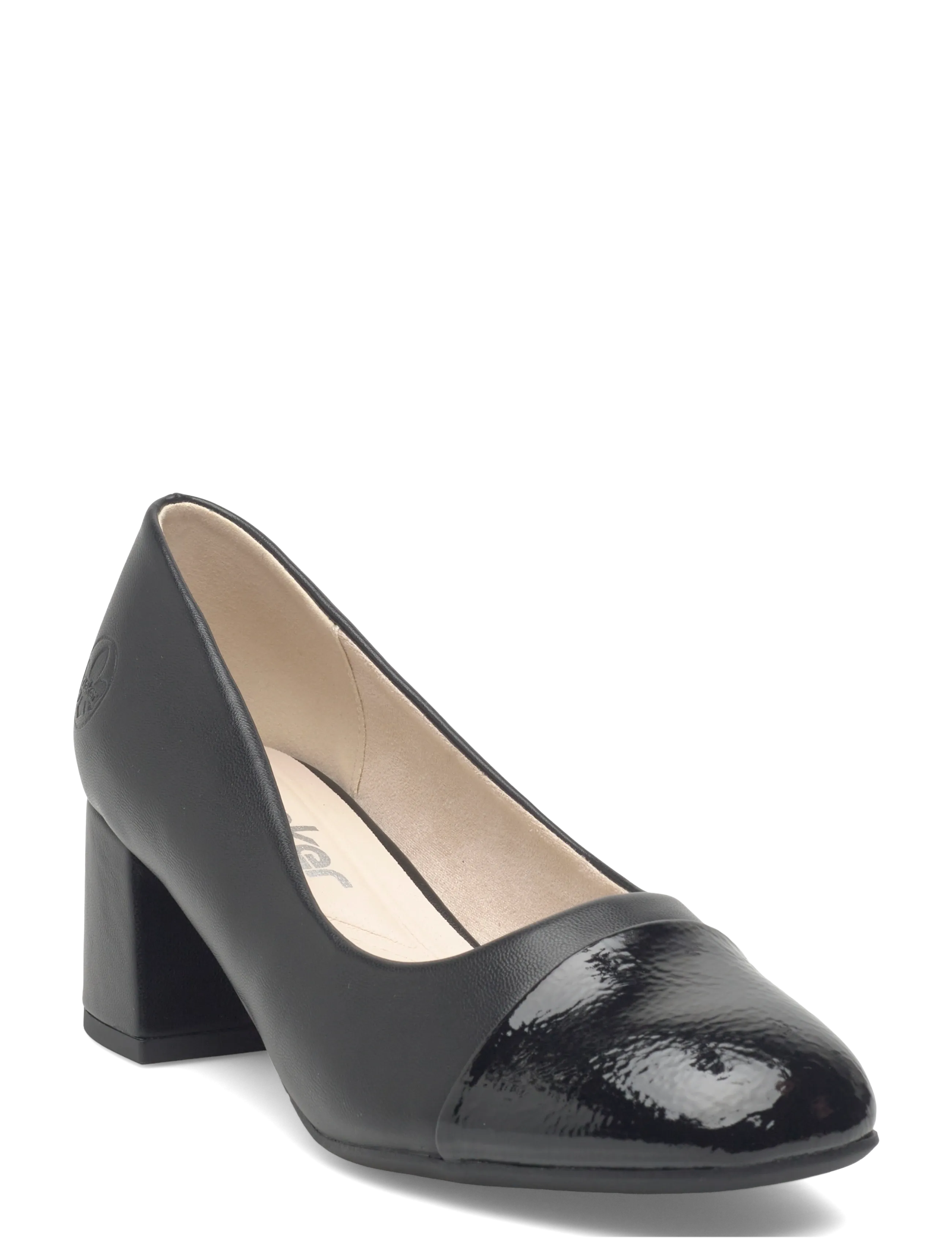 Rieker 44760-00, 39, Heels, Schwarz - Pumps, Frauen