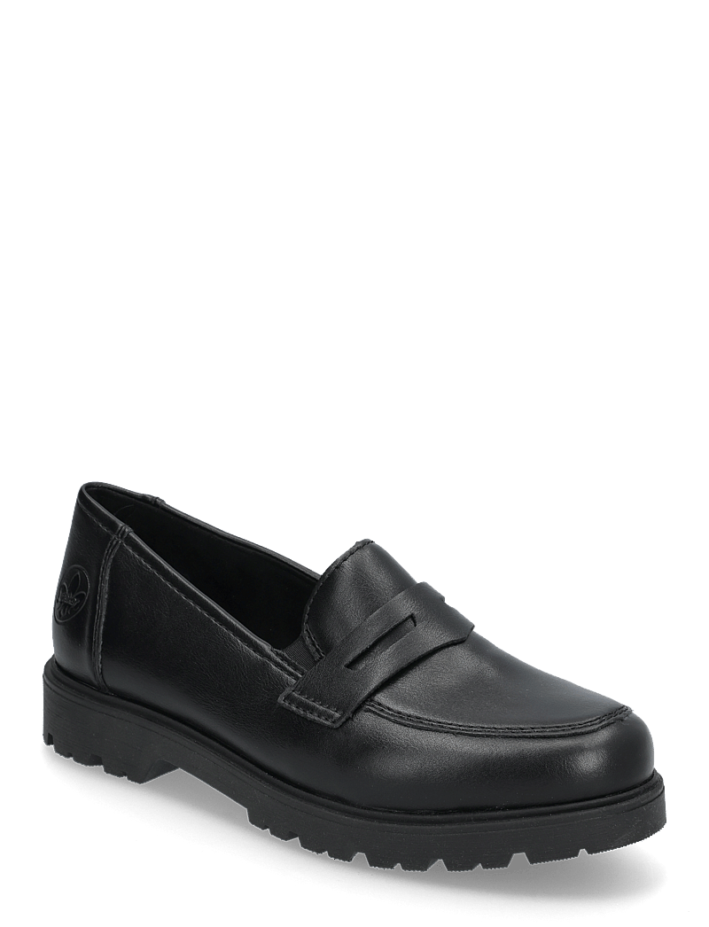 Rieker - Rieker Ladies shoes 45560-02 Black - vinsældir í tísku - black - 0