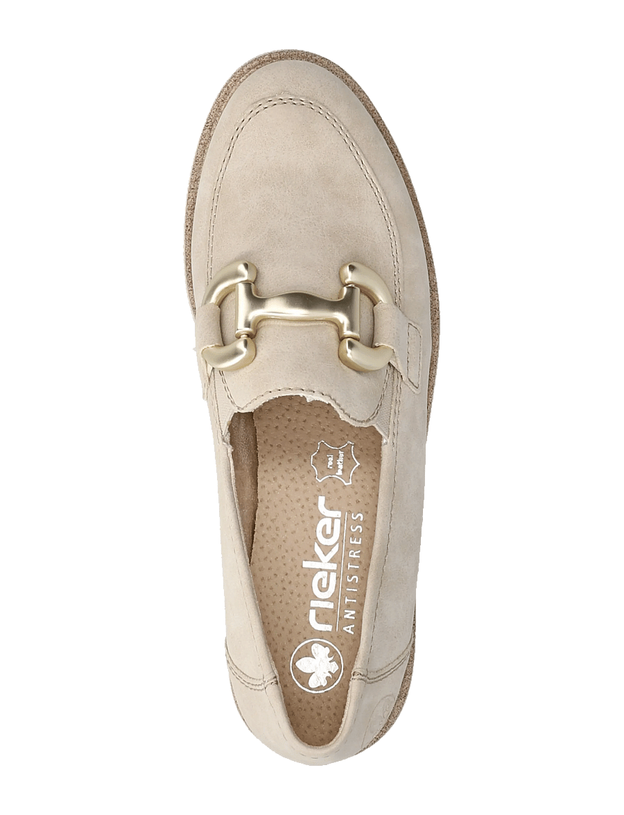 Rieker - Rieker Ladies shoes 45561-62 - modetrender - beige - 3