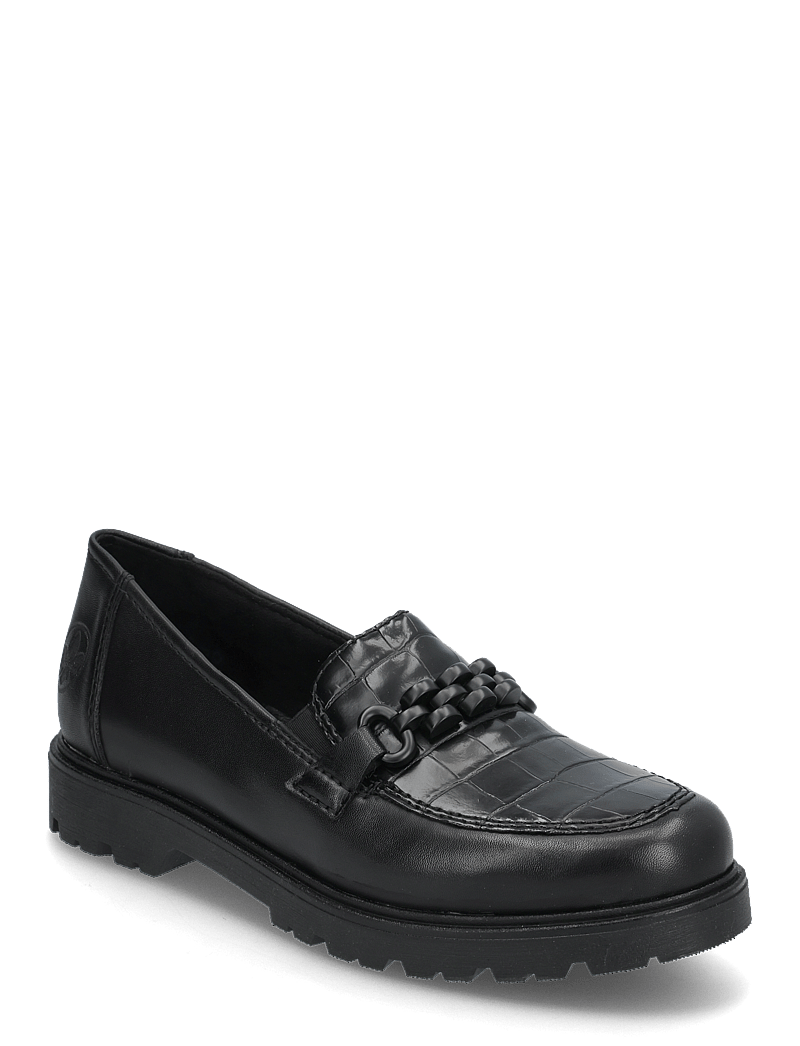 Rieker - 45561 - vinsældir í tísku - black - 0