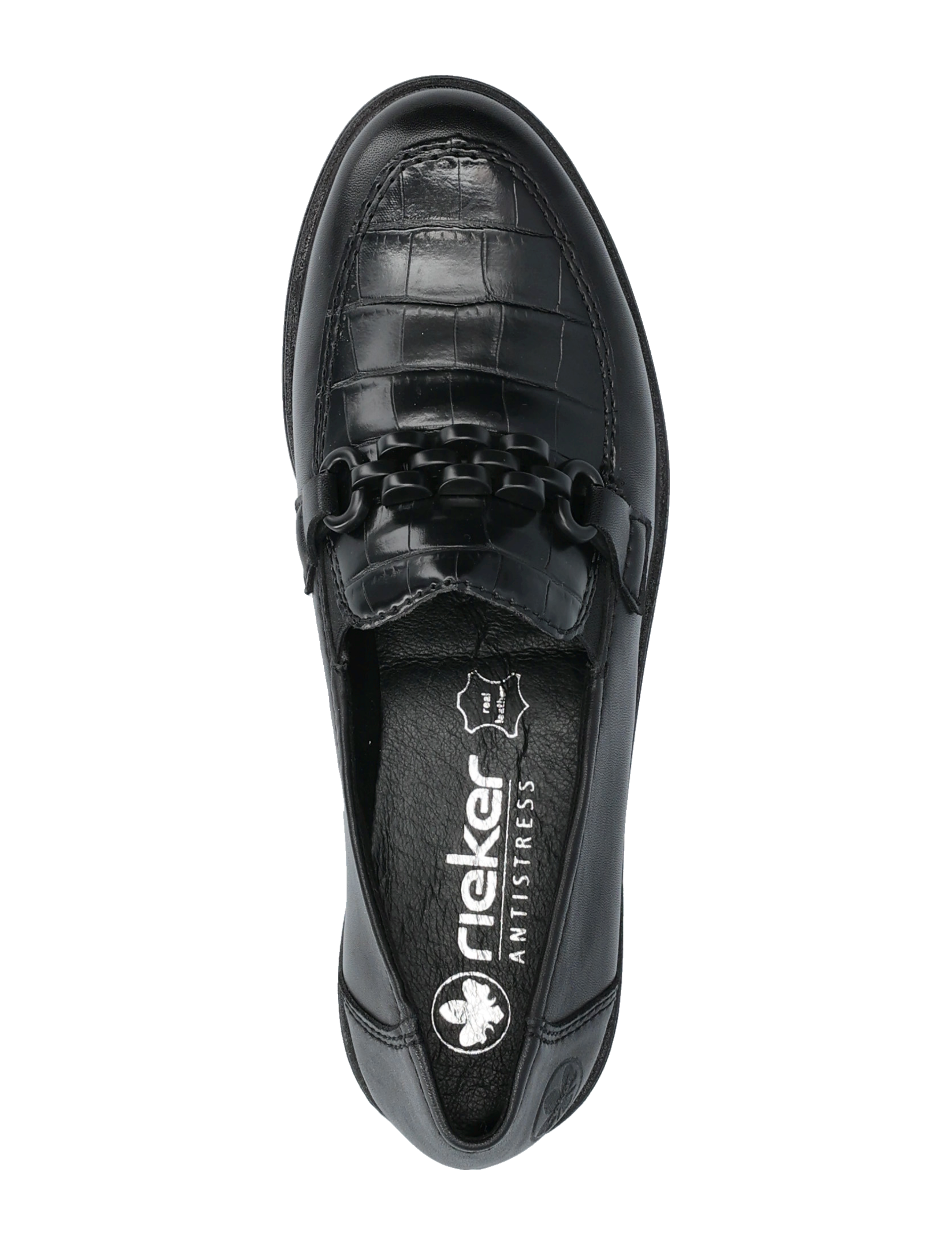 Rieker - 45561-01 - mokassiinid - black - 3