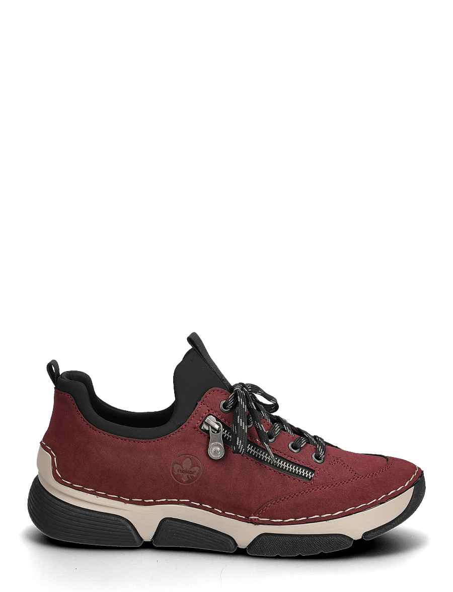 Rieker - 45973 - lave sneakers - red - 1