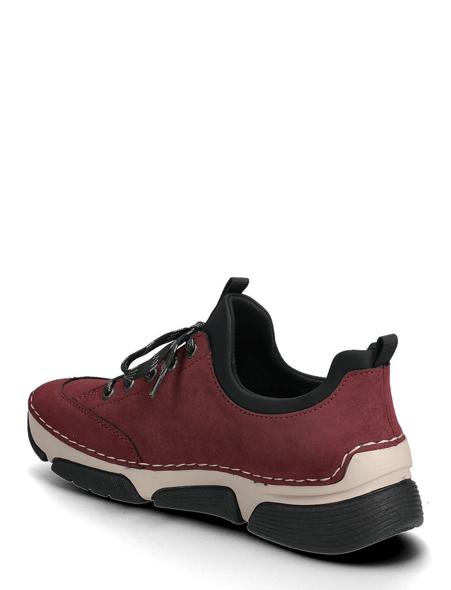 Rieker - 45973 - lave sneakers - red - 2