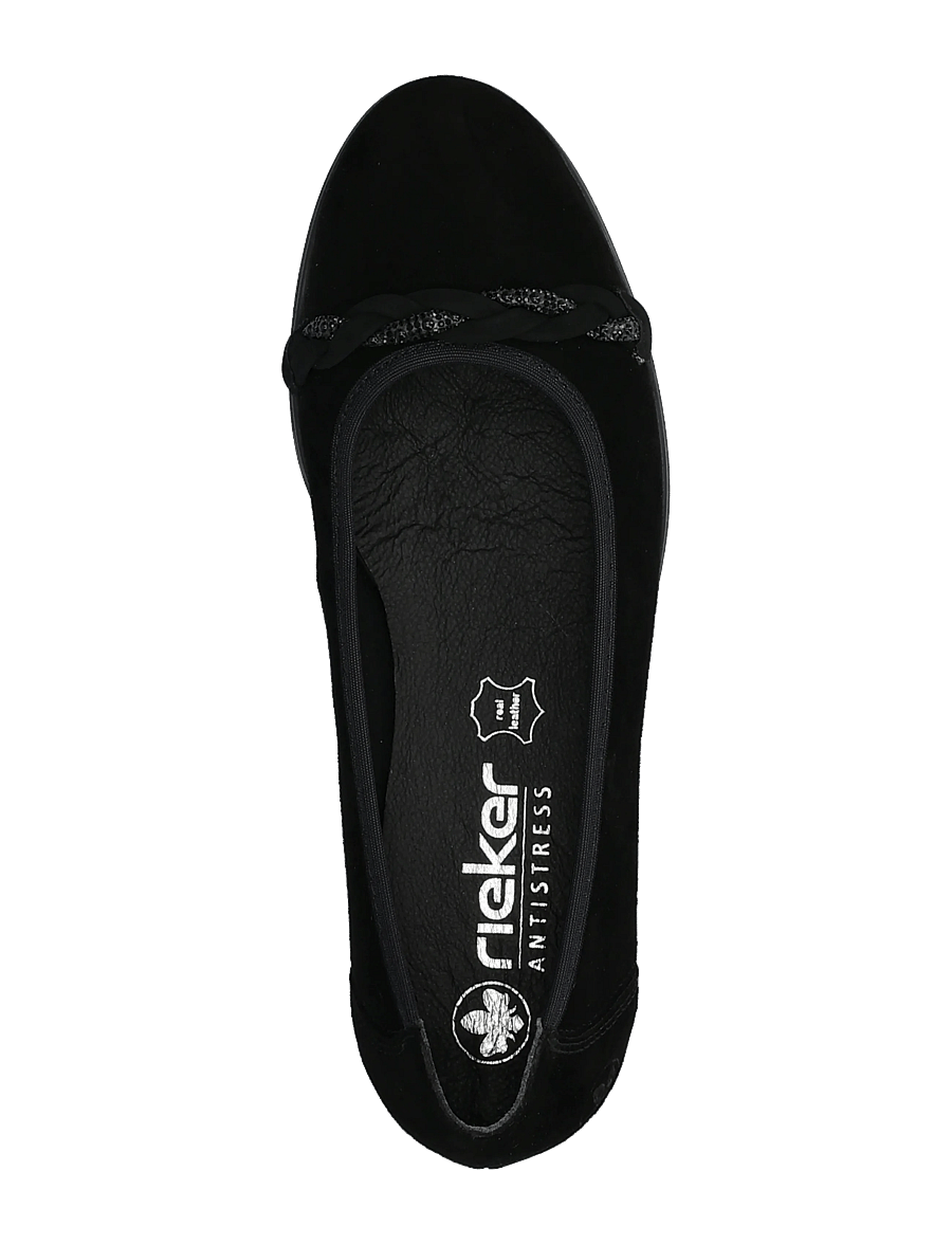 Rieker - 46257-00 - mode trends - black - 3