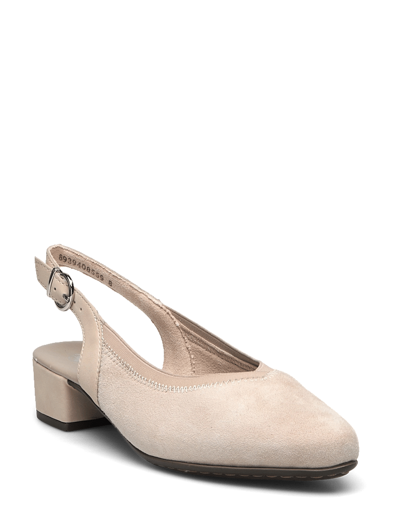 Rieker - Rieker ladies shoes 47063-60 beige - slingbacks mit absatz - beige - 0