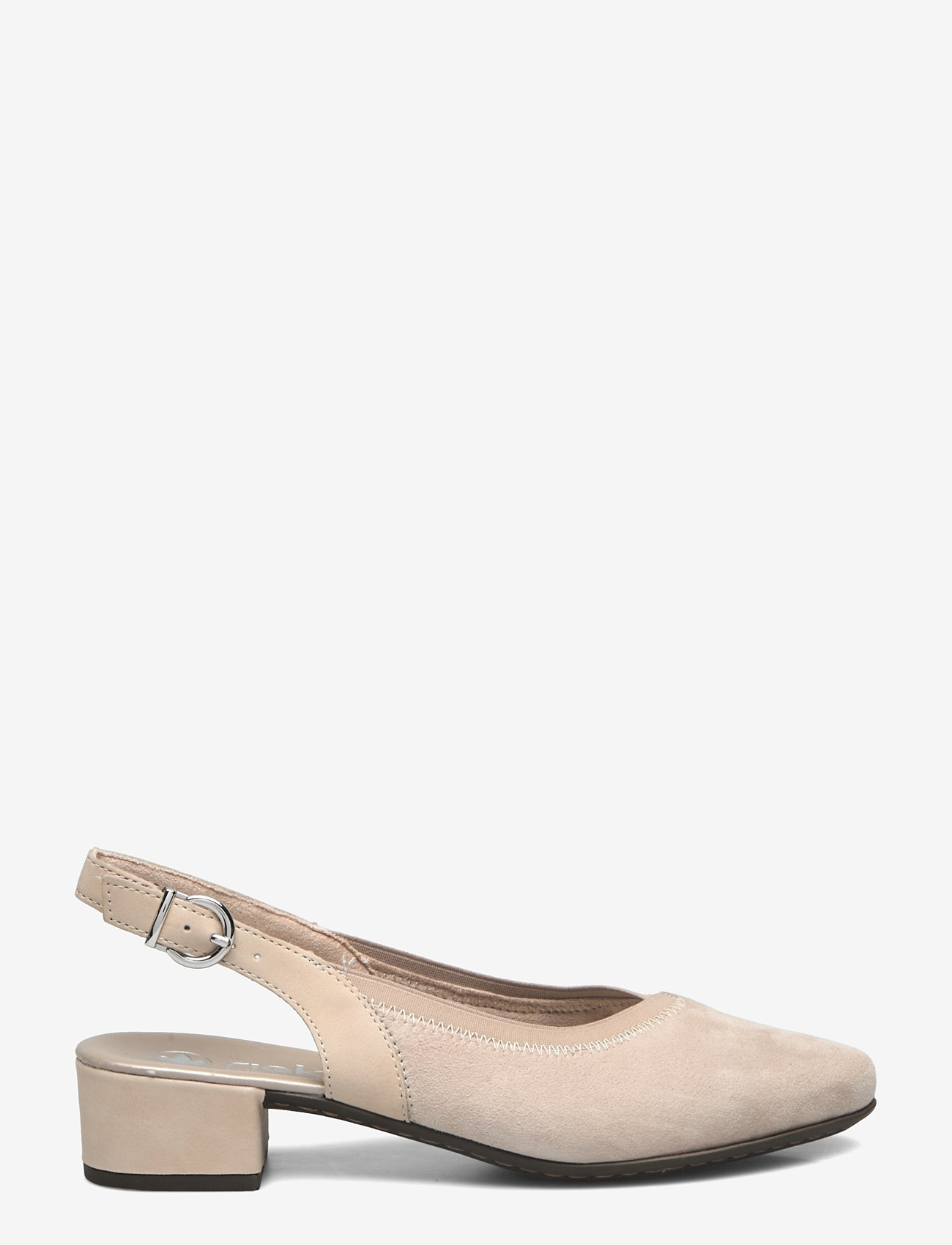 Rieker - Rieker ladies shoes 47063-60 beige - slingbacks med hæle - beige - 1