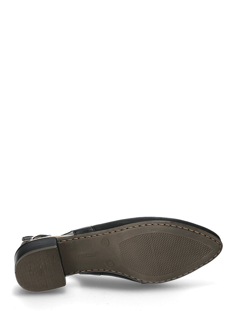 Rieker - Rieker ladies shoes 47063-60 beige - kontsaga slingback-kingad - black - 4