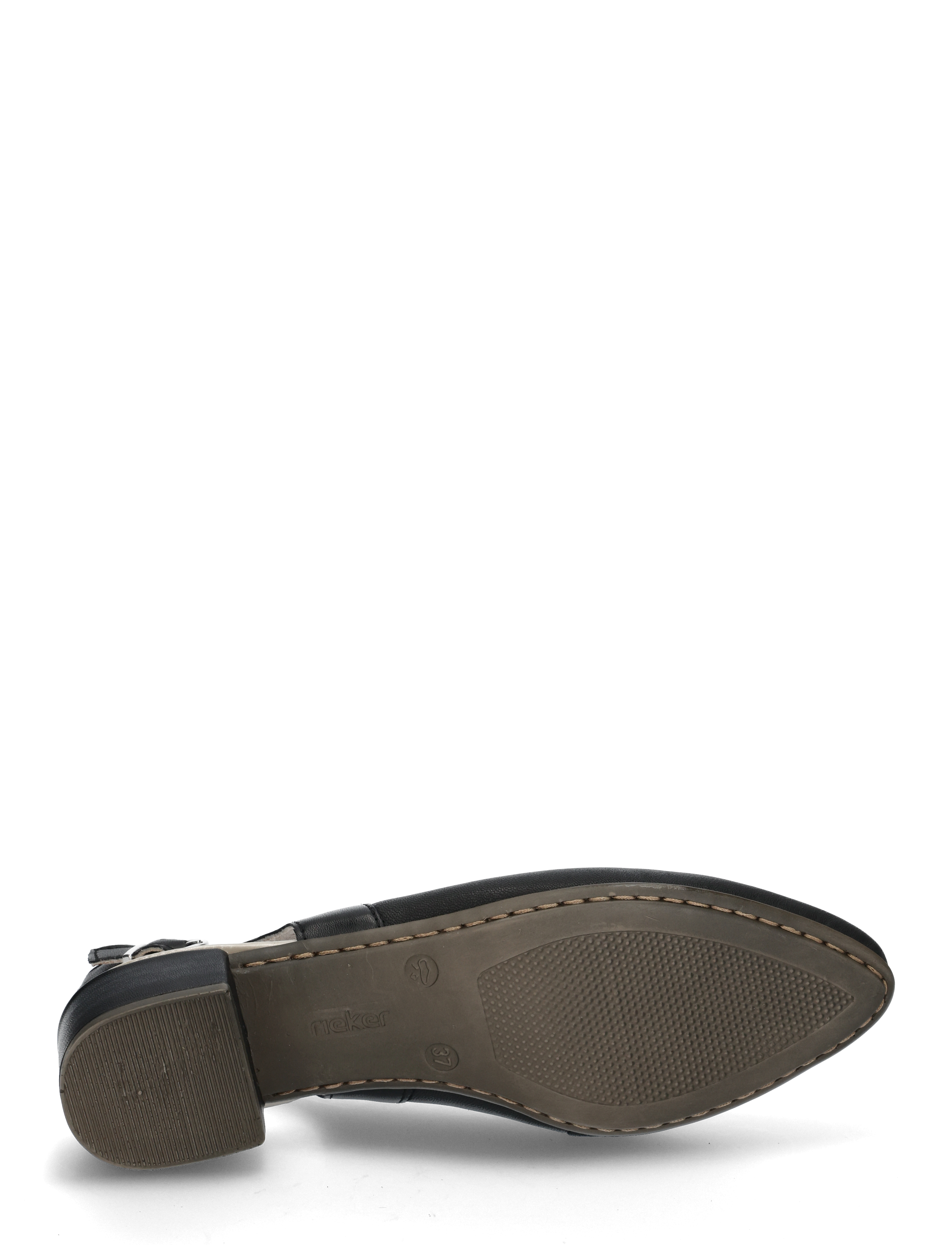 Rieker - Rieker ladies shoes 47063-60 beige - black - 4
