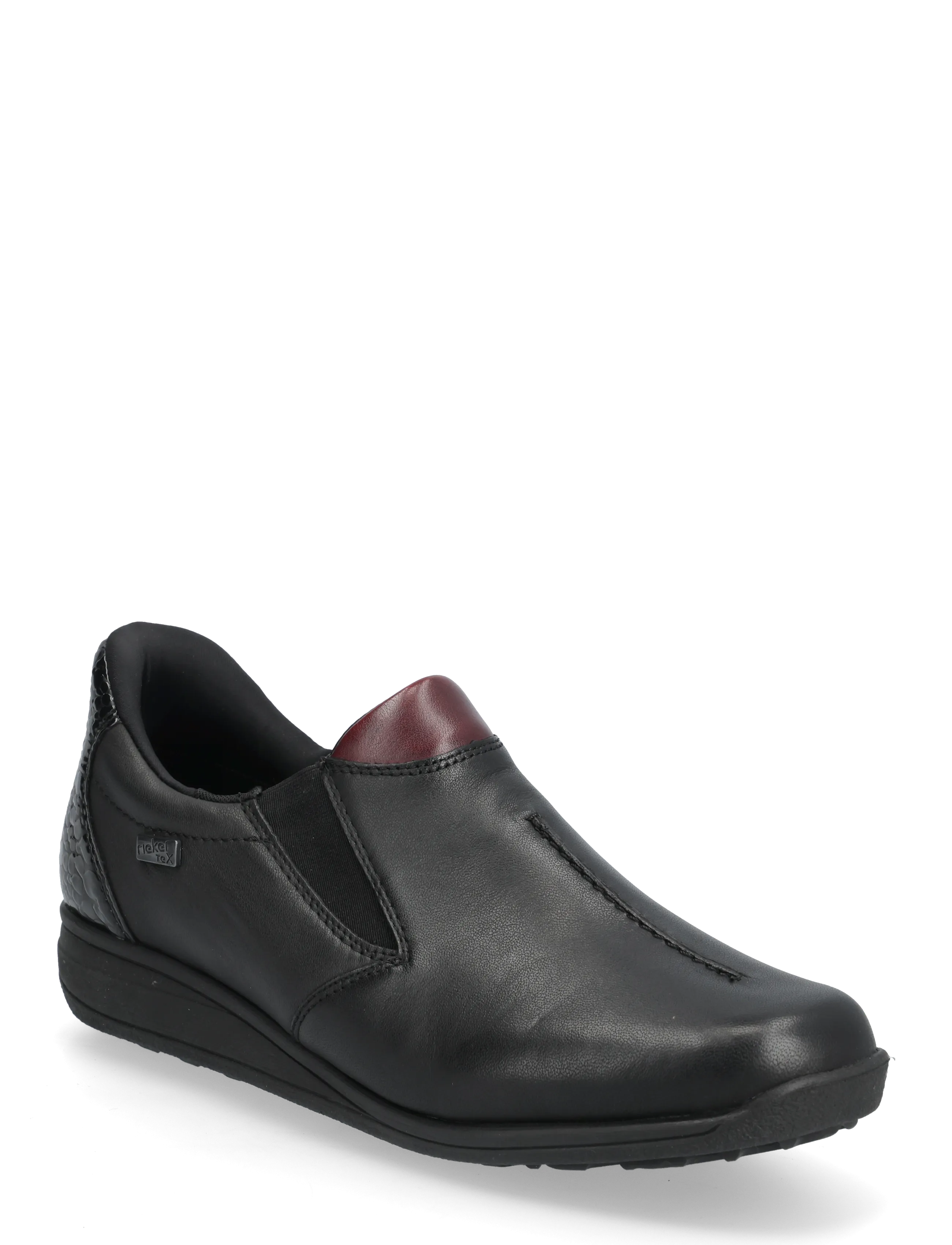 Rieker Rieker Ladies shoes 47253-00 Black - Slip-on sneakers - BLACK / black