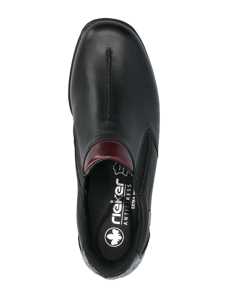 Rieker - 47253 - slip on strigaskór - black - 3