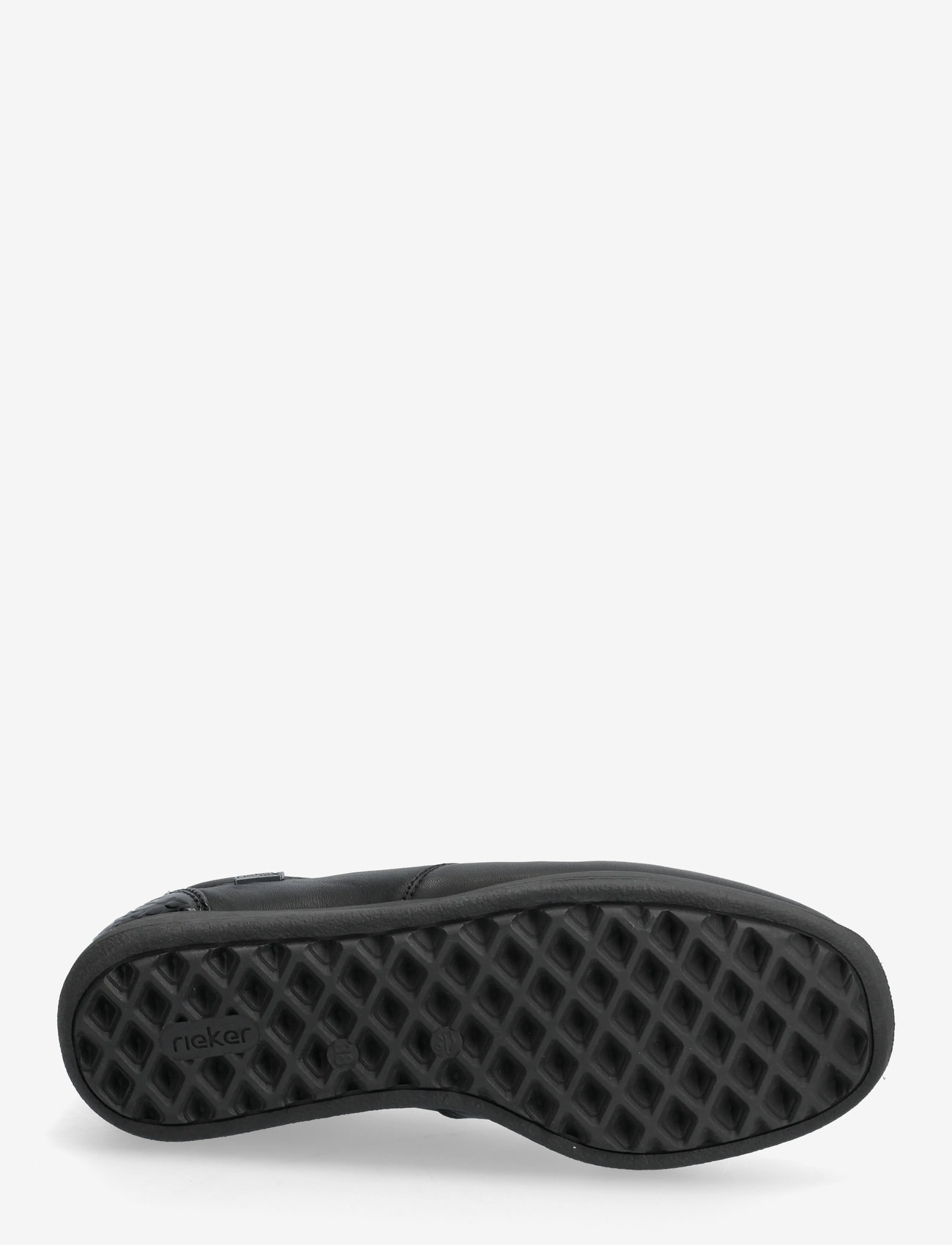 Rieker - Rieker Ladies shoes 47253-00 Black - slip-on sneakers - black - 4