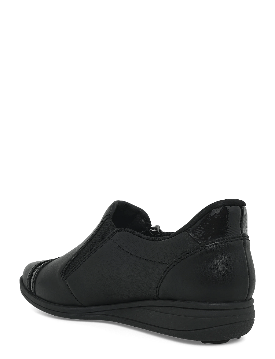 Rieker - Rieker Ladies shoes 47264-00 Black - hverdags stil - black - 1