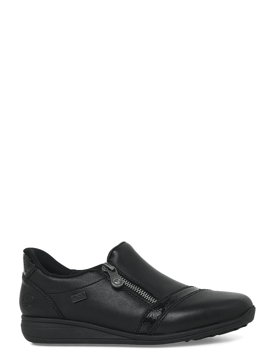 Rieker - Rieker Ladies shoes 47264-00 Black - hverdags stil - black - 2