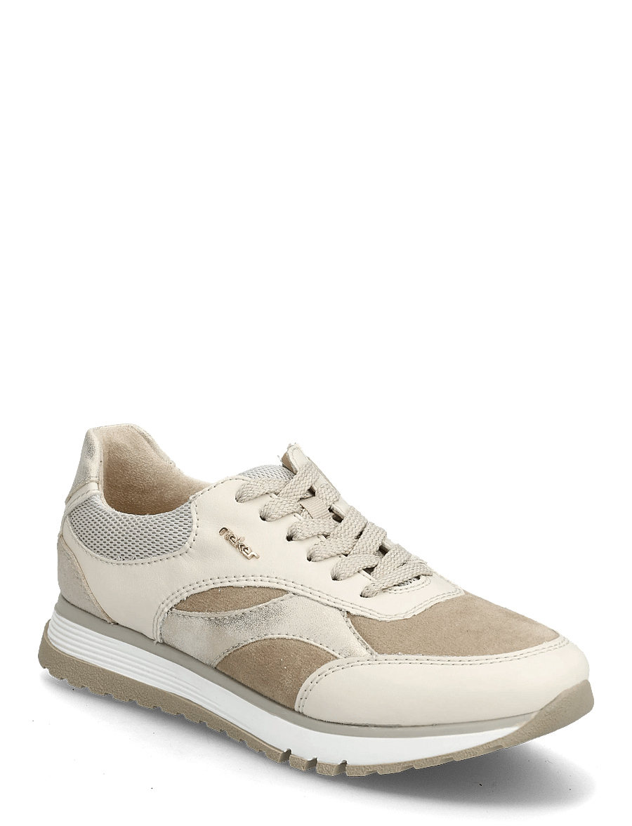 Rieker - Ladies shoes - sneakersy niskie - beige - 0
