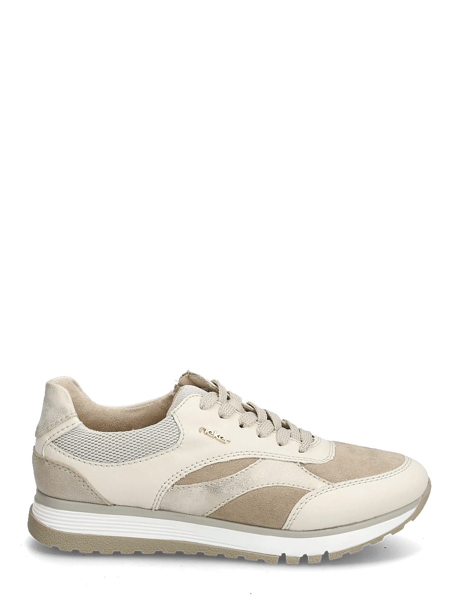 Rieker - Ladies shoes - sneakersy niskie - beige - 1