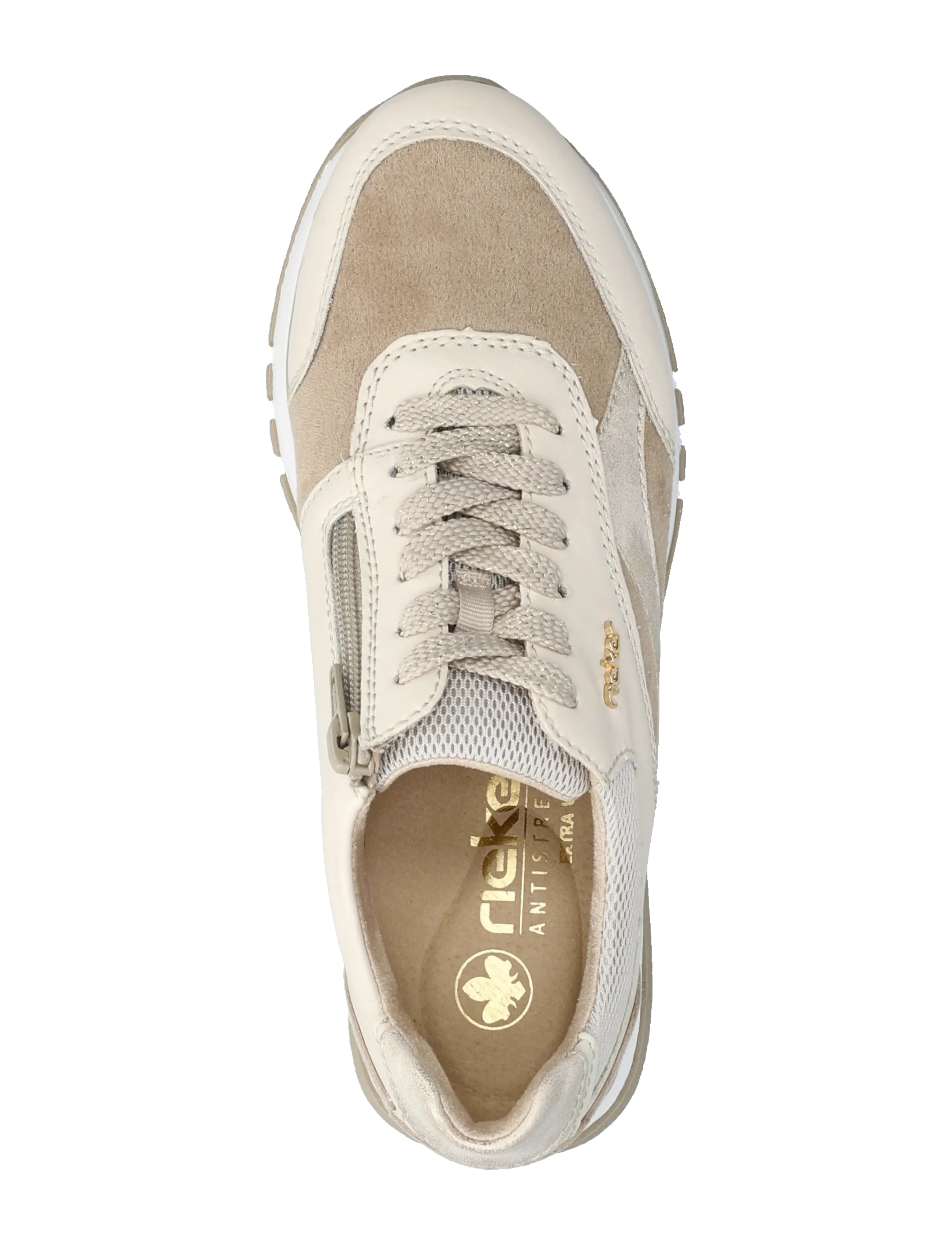 Rieker - Rieker Ladies shoes 49006-60 - baskets basses - beige - 3