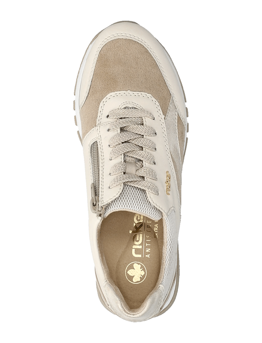 Rieker - Ladies shoes - sneakersy niskie - beige - 3
