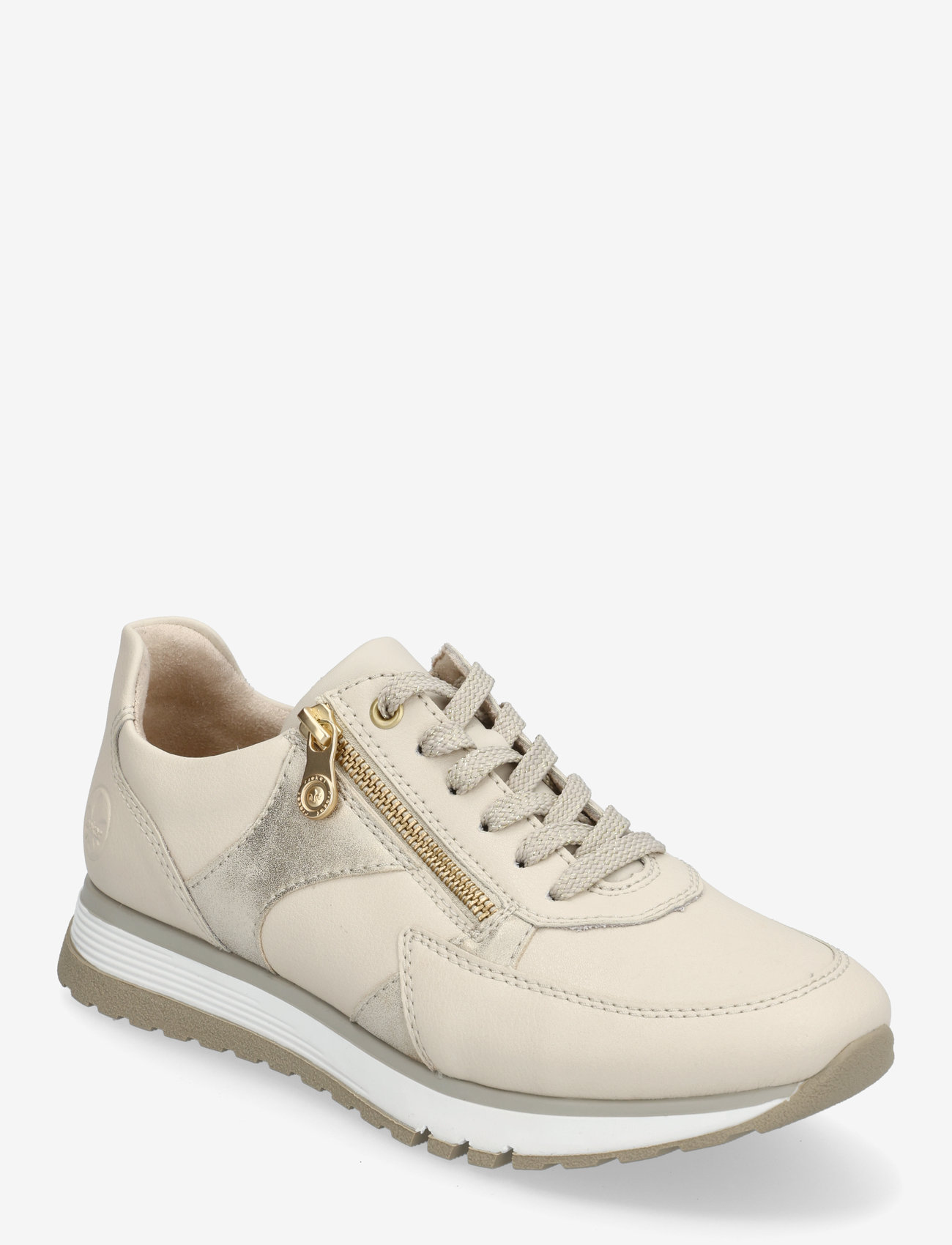 Rieker - Rieker Ladies shoes 49010-01 - låga sneakers - beige - 0