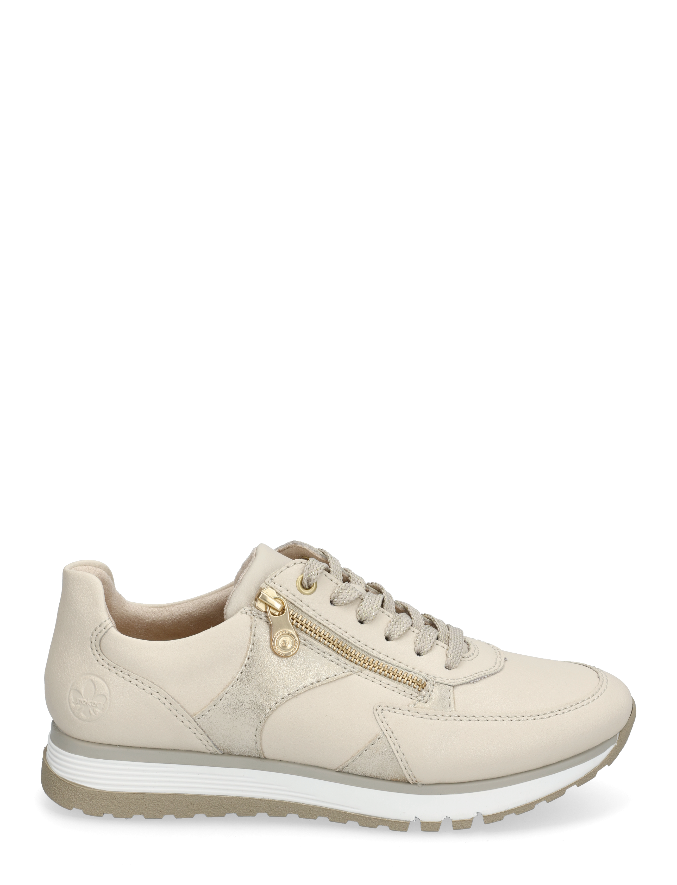 Rieker - 49010-12 - låga sneakers - beige - 1