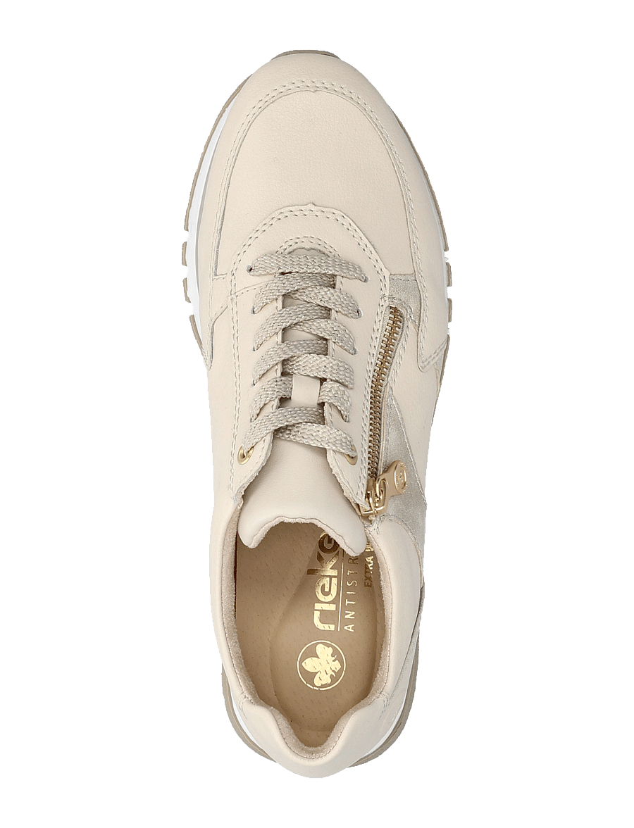 Rieker - 49010-12 - niedrige sneaker - beige - 3