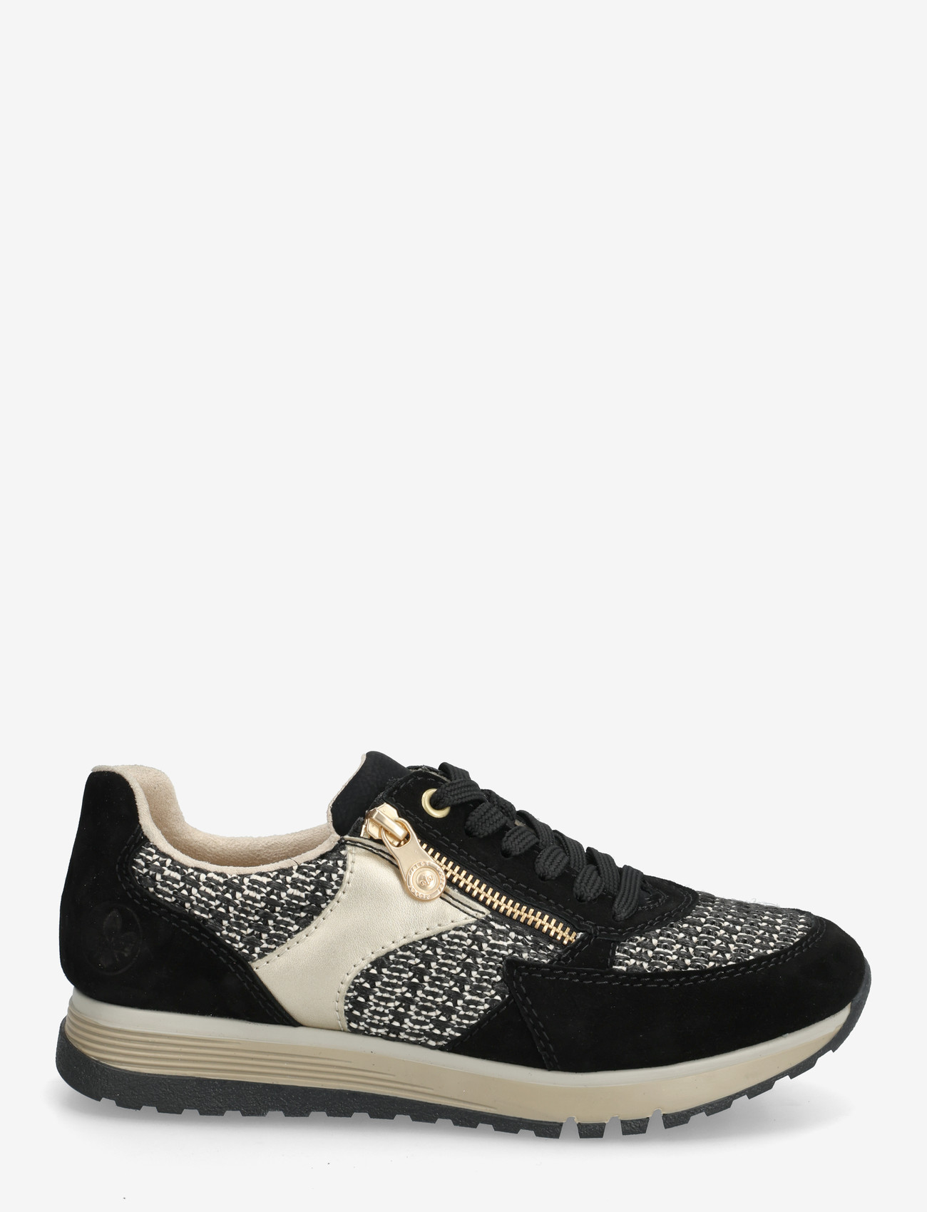 Rieker - 49010-12 - lave sneakers - black - 1