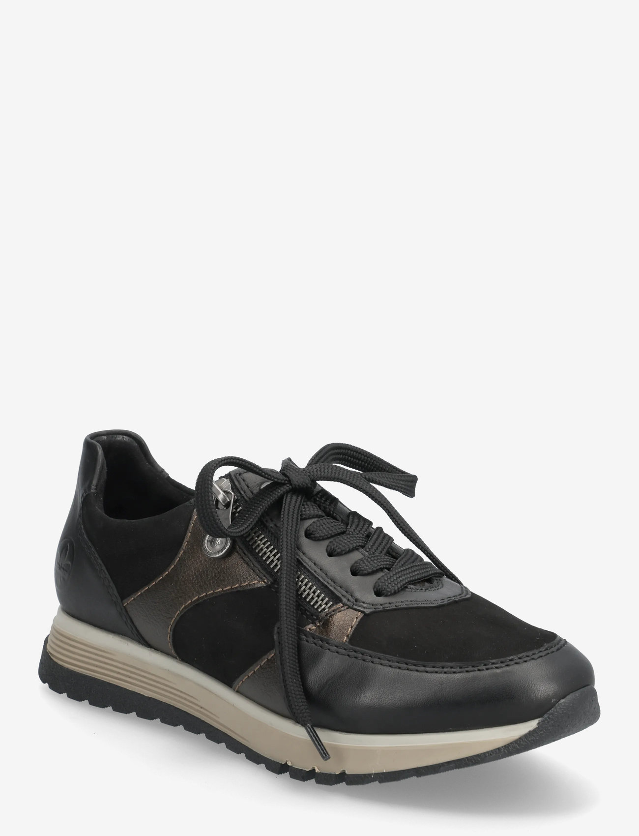 Rieker - Rieker Ladies shoes 49010-01 - madala säärega tossud - black - 0