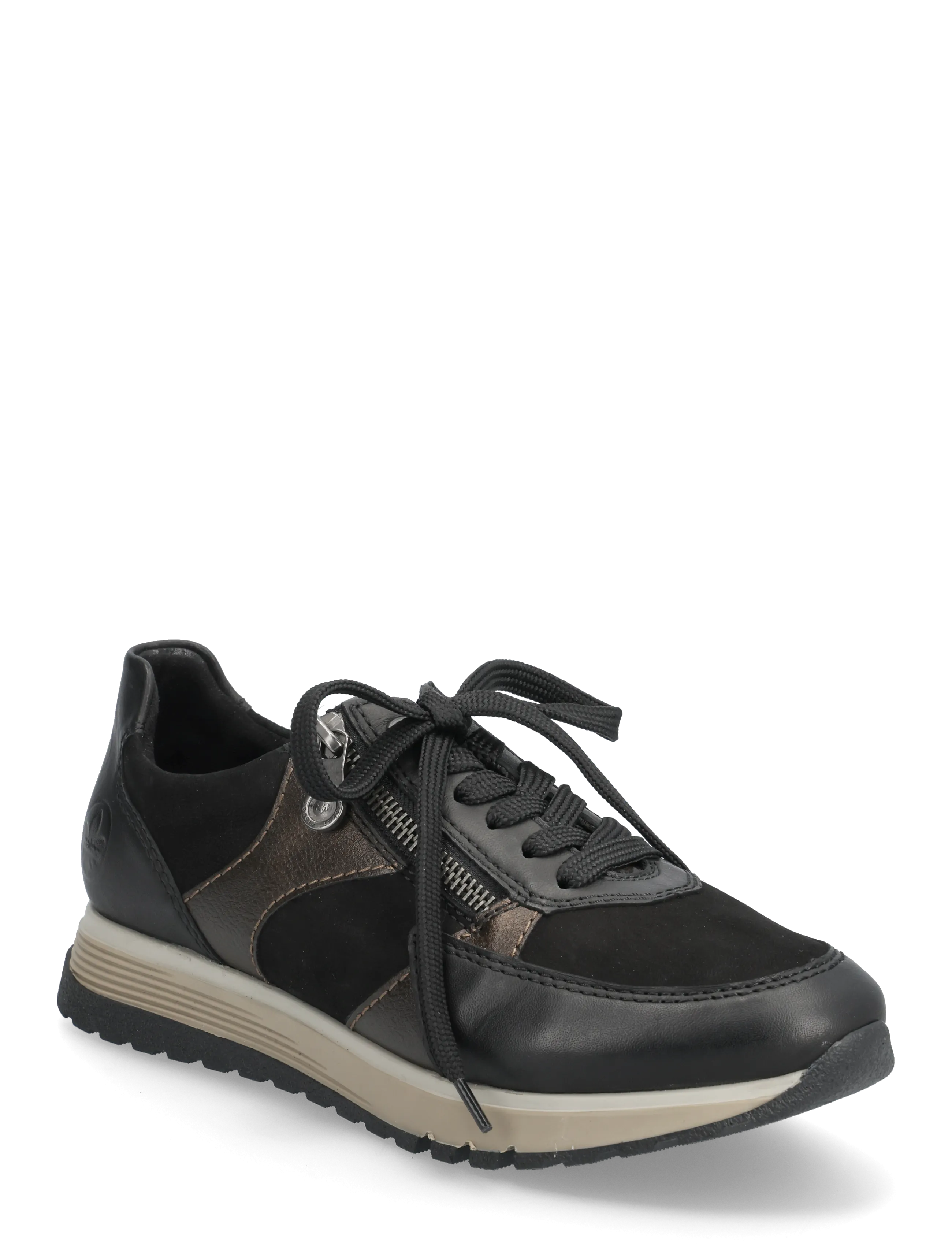 Rieker Rieker Ladies shoes 49010-01 - Vabaajajalatsid - BLACK / grey