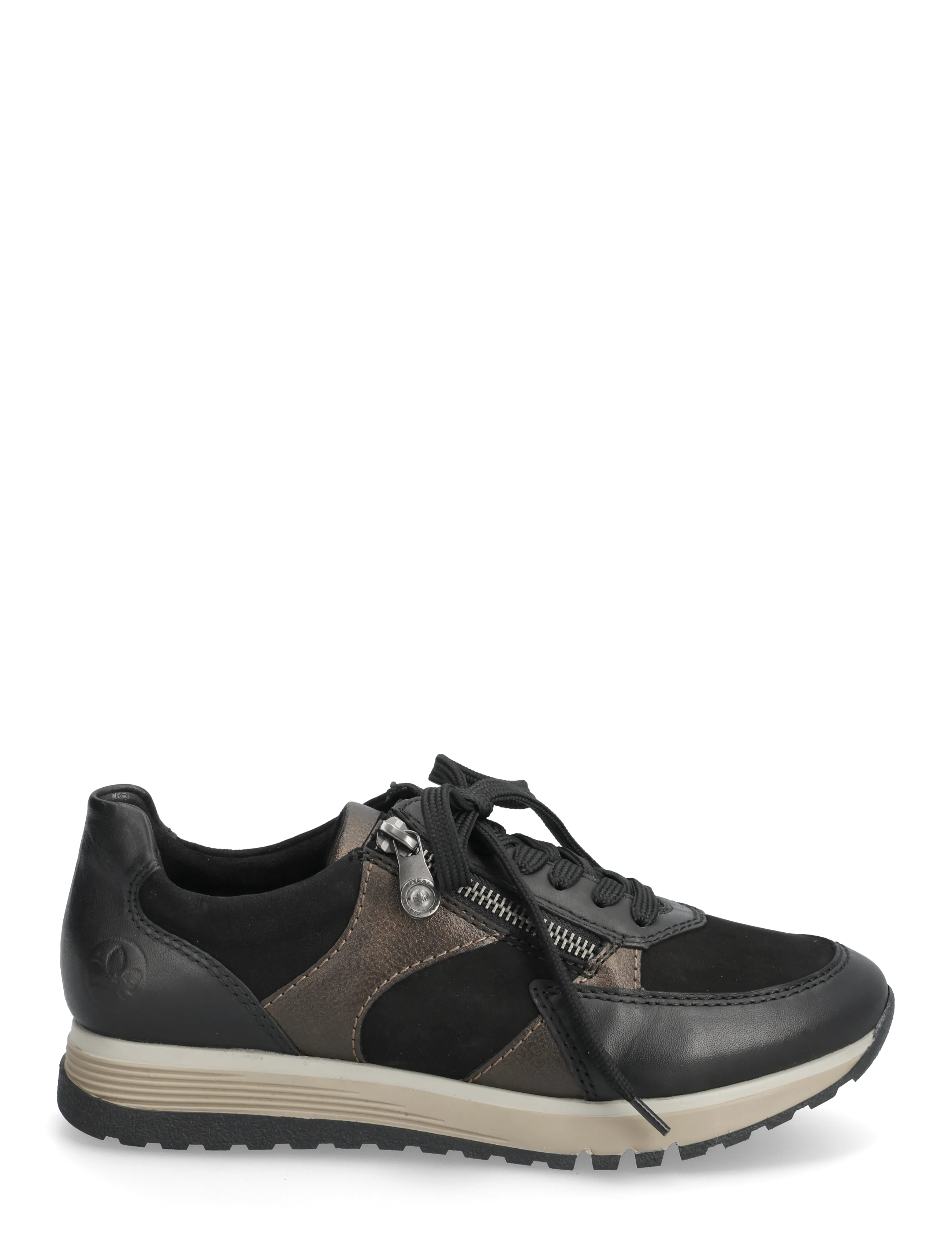 Rieker - 49010-12 - lave sneakers - black - 1