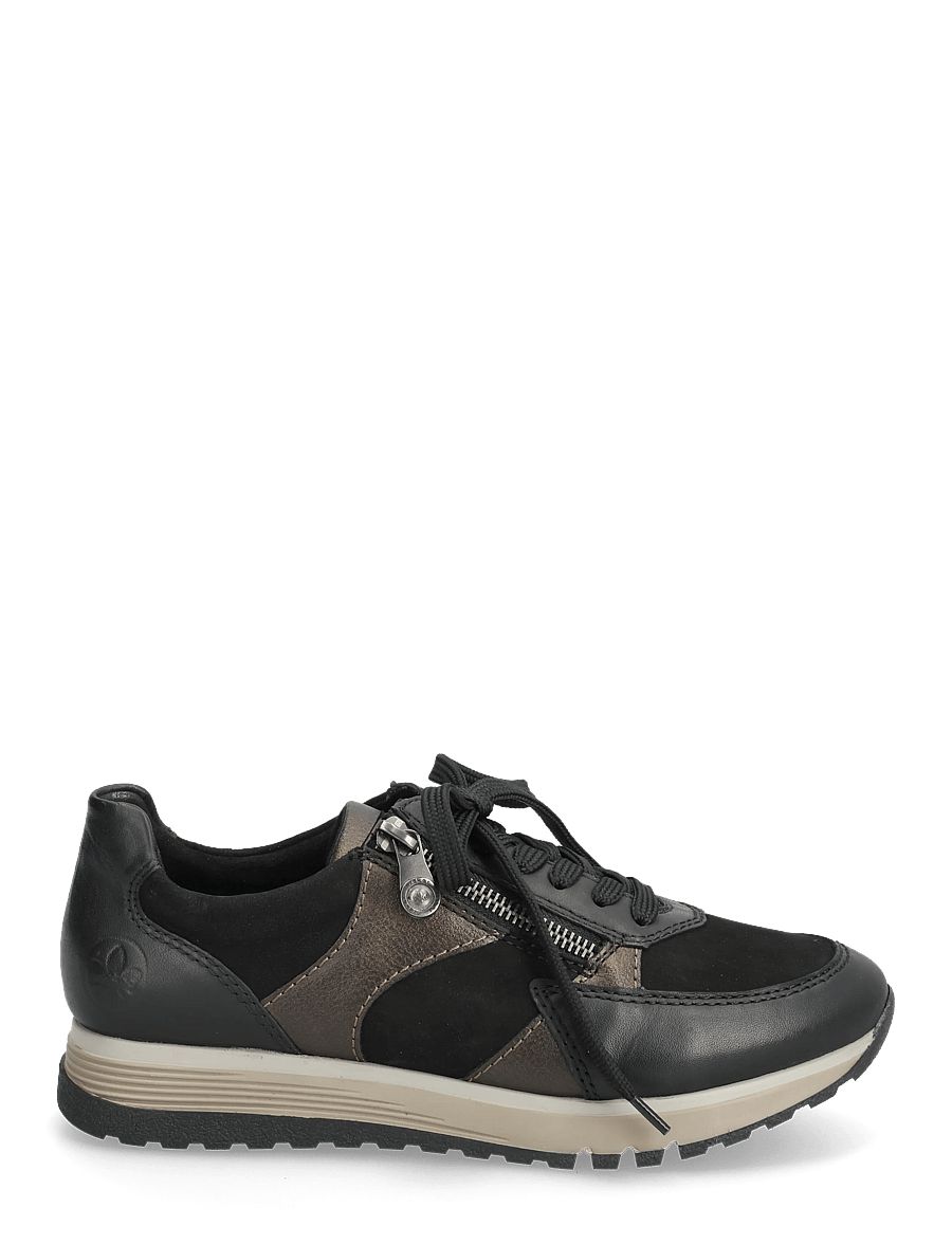 Rieker - 49010-12 - niedrige sneaker - black - 1