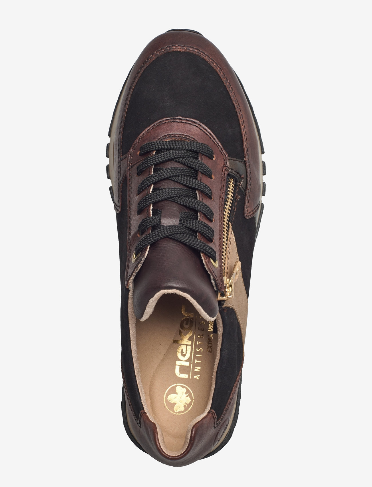 Rieker - Rieker Ladies shoes 49010 - low top sneakers - brown - 3